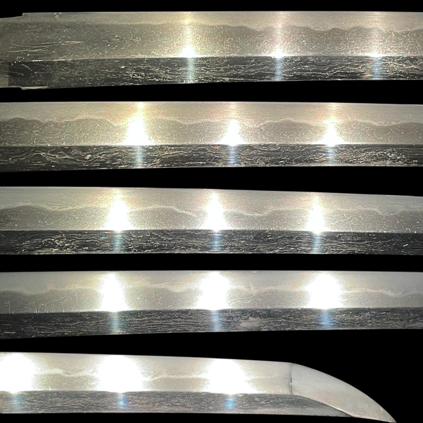 Kawachinokami Kunisuke 河内守藤原国助 signed Long WAKIZASHI in Kurosaya, Edo period