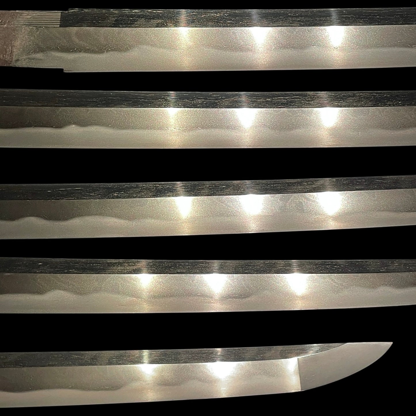 HITATSURA 皆焼 Wakizashi, Gisuke 義助 signed, Wide and Thick Blade, Edo period