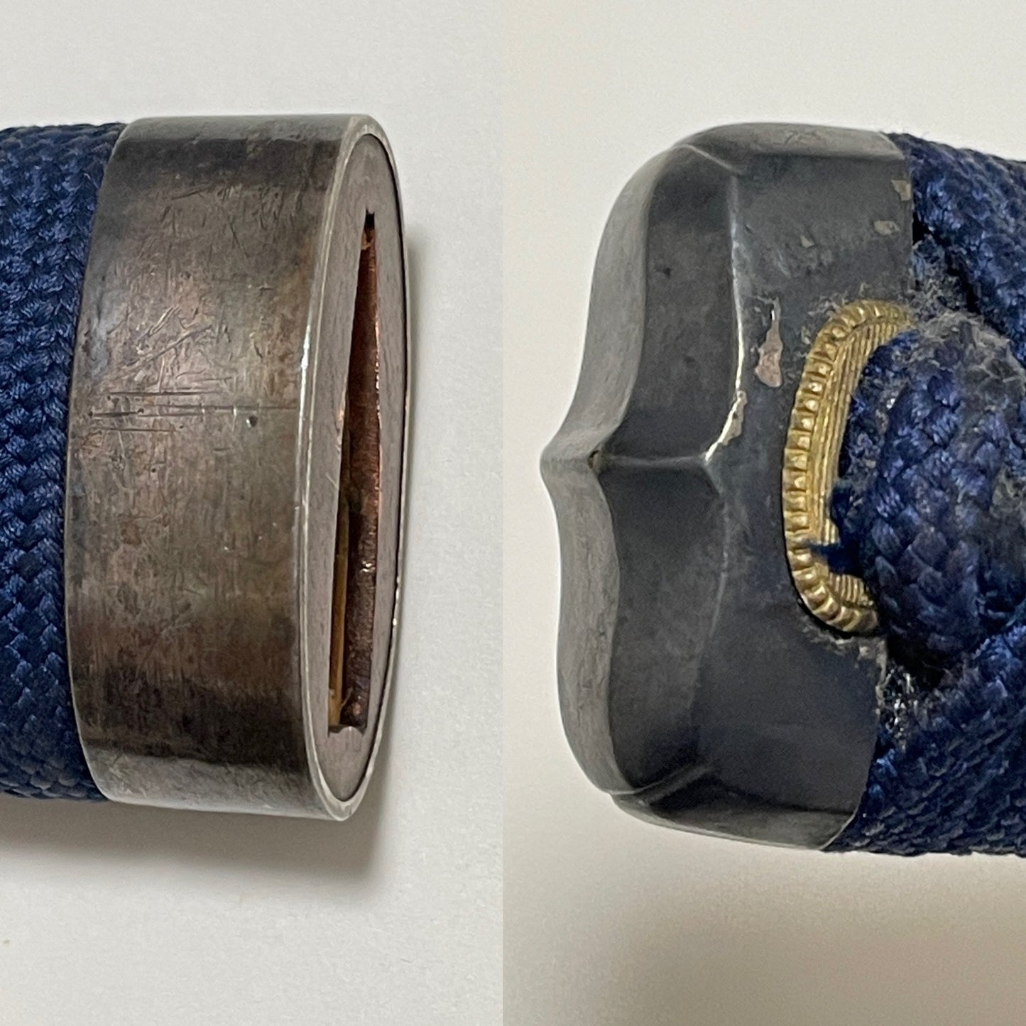 Nishiki-Zutumi 錦包鞘 Long WAKIZASHI, Edo period Mumei