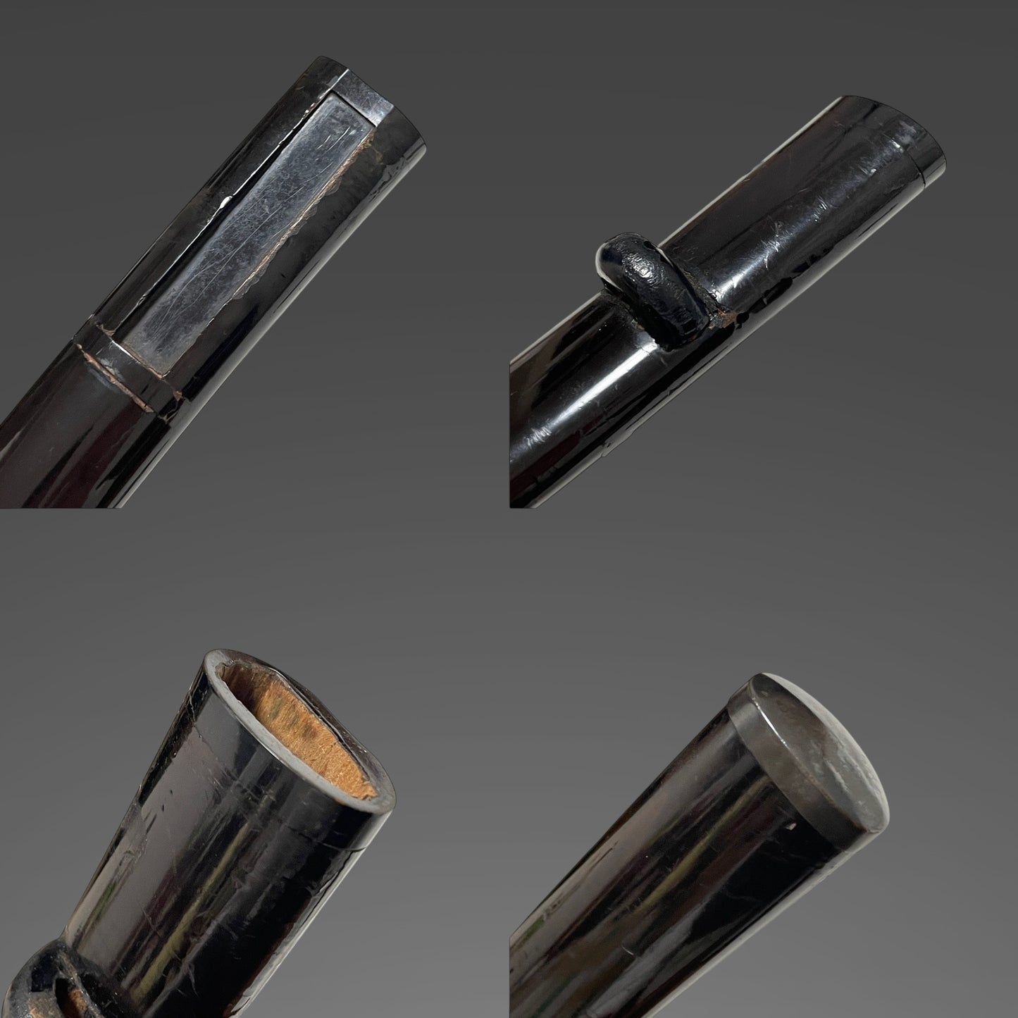 Naginata-Naoshi Zukuri 薙刀直造  Wakizashi, Oninanako Fuchikashira 鬼魚々子縁頭, Edo period