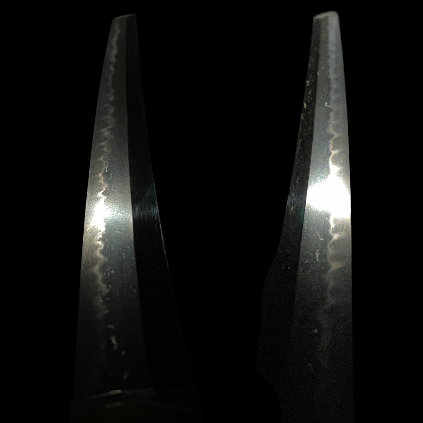 Shinobigatana 忍刀 Ninja Sword, Straight Wakizashi, Hokinokami Nobutaka 伯耆守信髙 signed