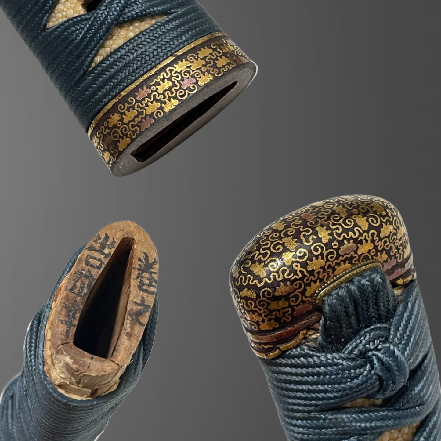 Dragon HORIMONO KATANA, Harimadaijo Fuijwara Kiyomitsu 播磨大掾藤原清光 signed, High-grade Fittings