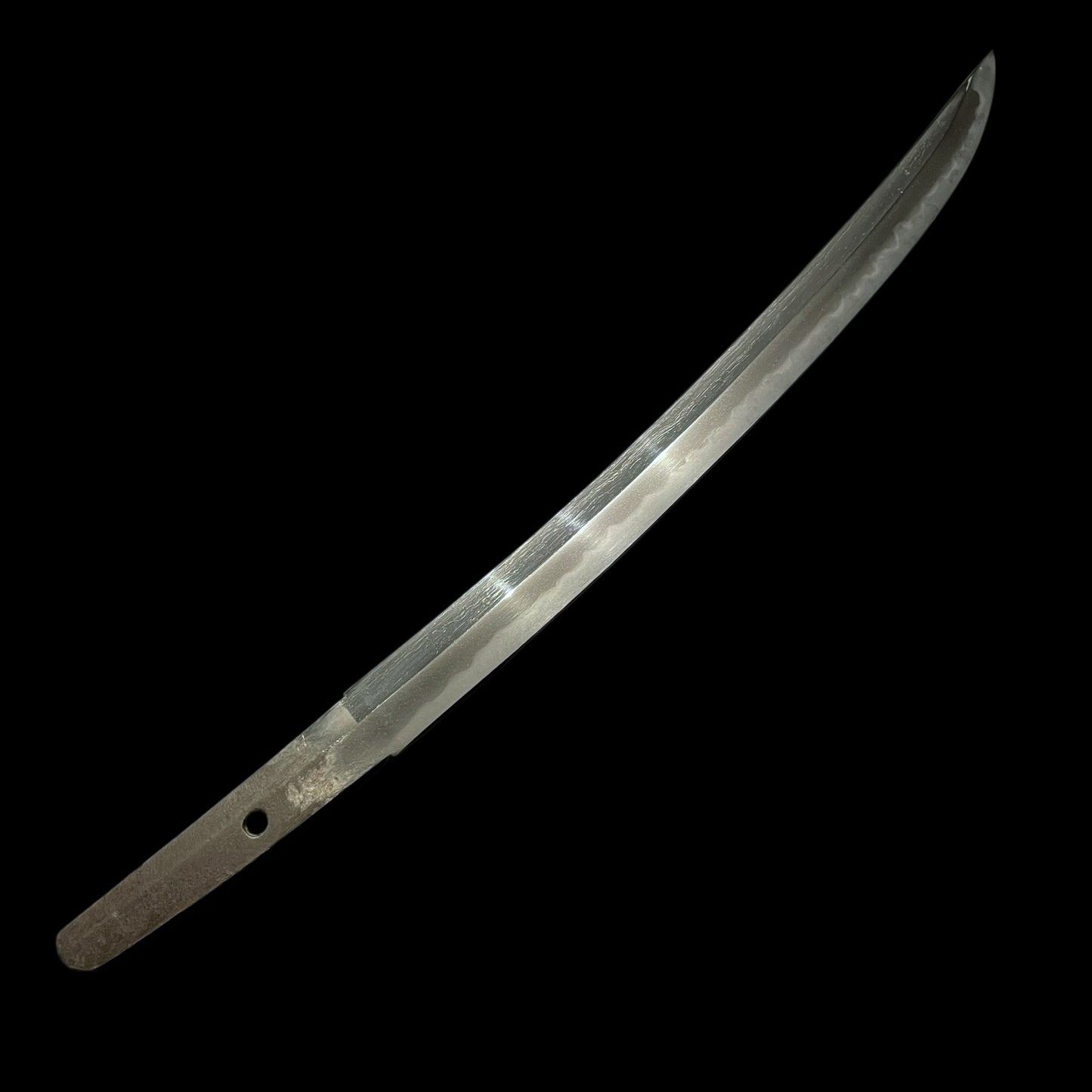 Naginata Naoshi Style, Shobuzukuri Wakizashi, Edo period mumei