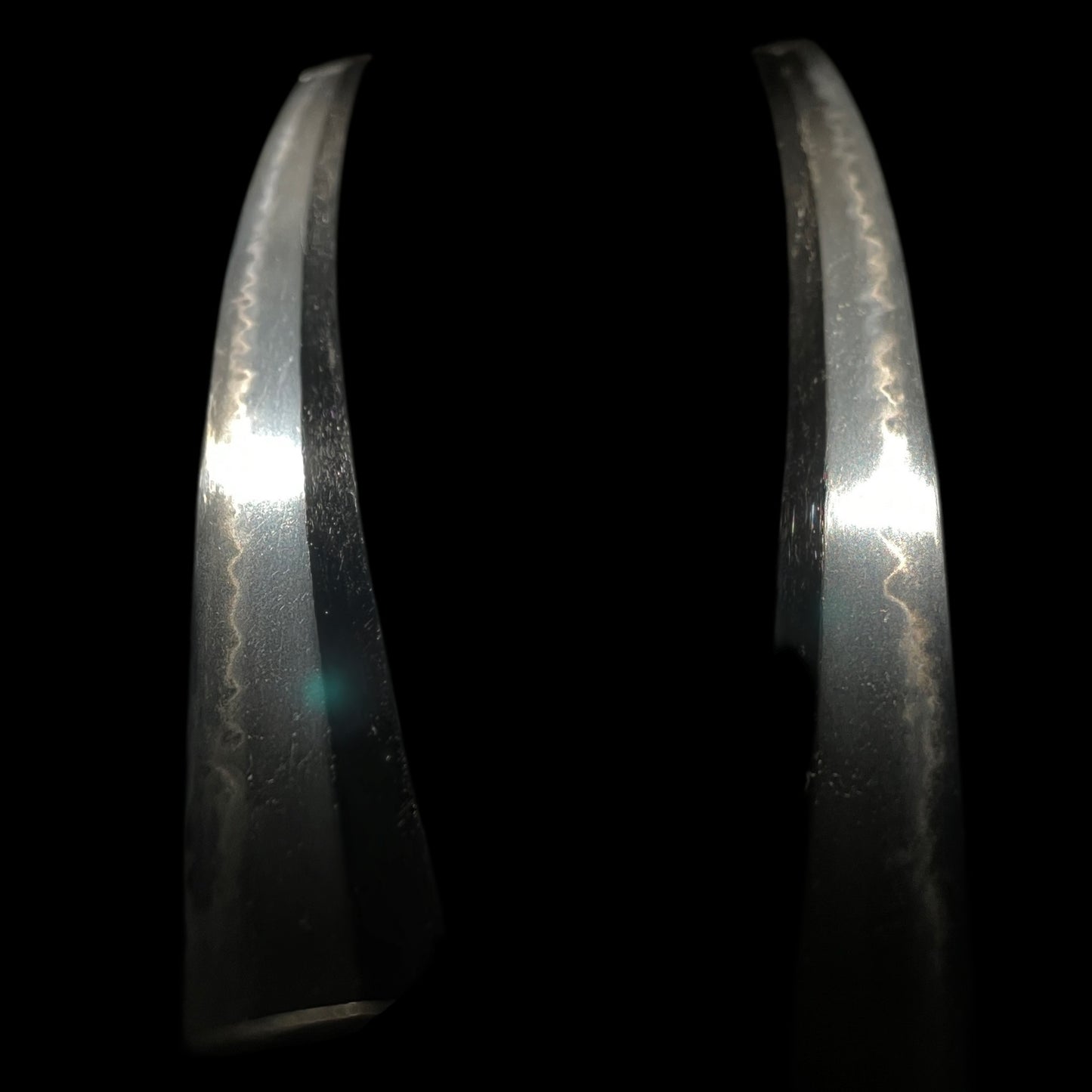 Nagahisa 長久 signed WAKIZASHI, Togari Gunome 尖互目 Hamon, Edo period