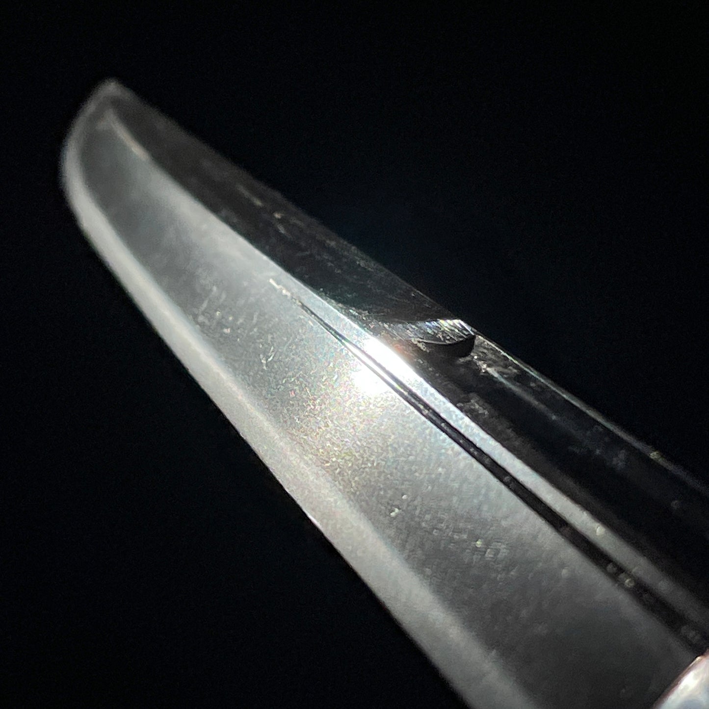 Kiyonori 清則 signed, Kanmuriotoshi 冠落 TANTO, with Kozuka Kogai,  NBTHK Certificate