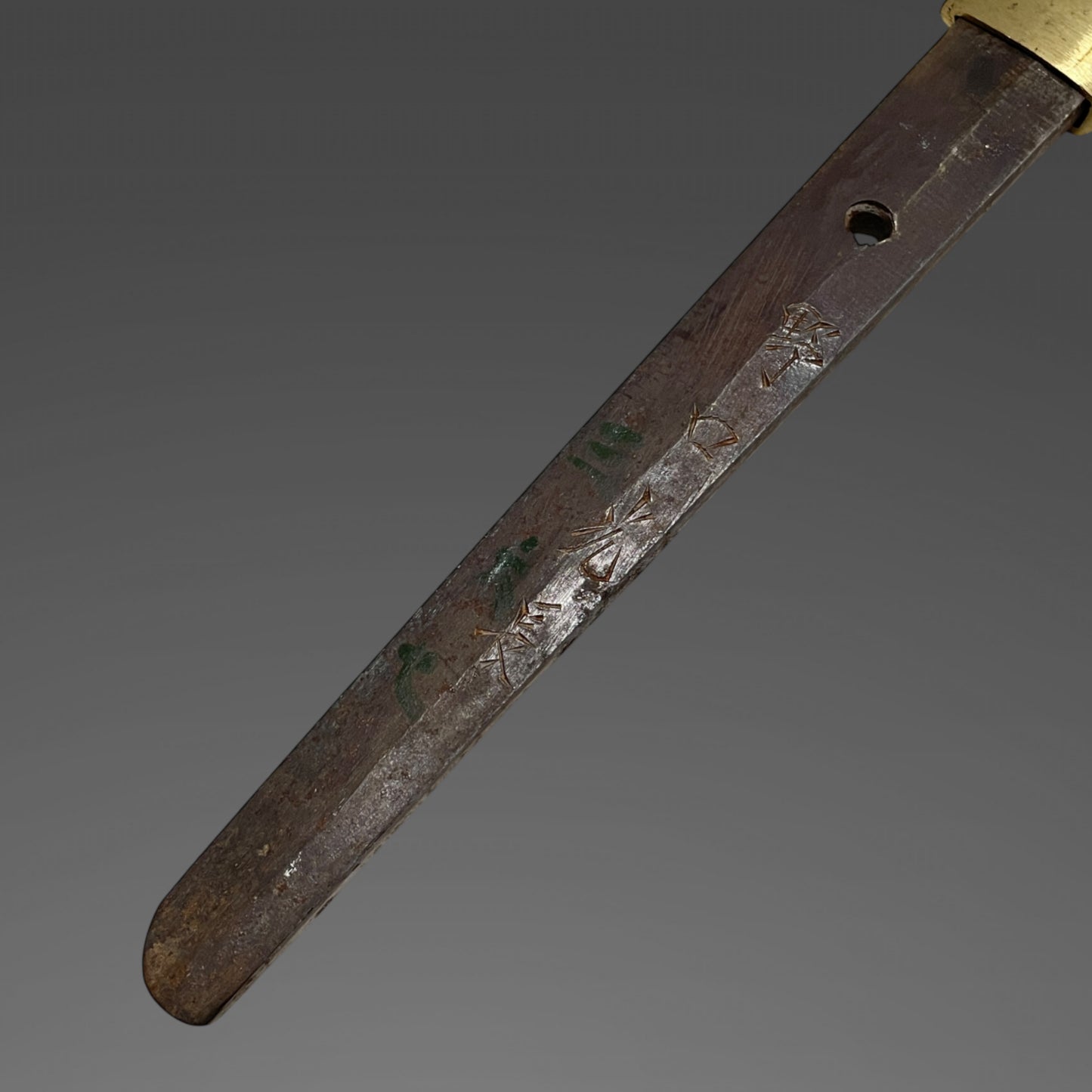 Navy GUNTO, Noguchi Mitsunaga 野口光長 signed, WW2 Original, Japanese Officer Sword