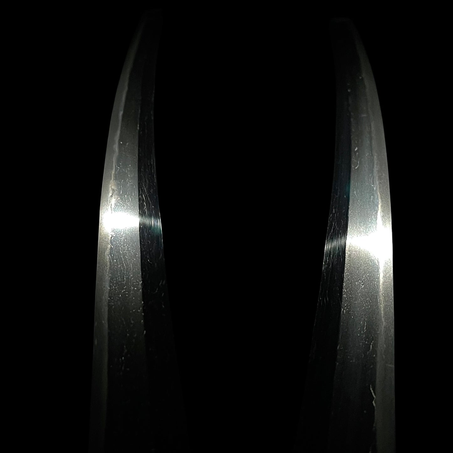 Long Wakizashi with Shakudo Bird Fuchikashira and Gold inaly Tsuba, Edo period mumei