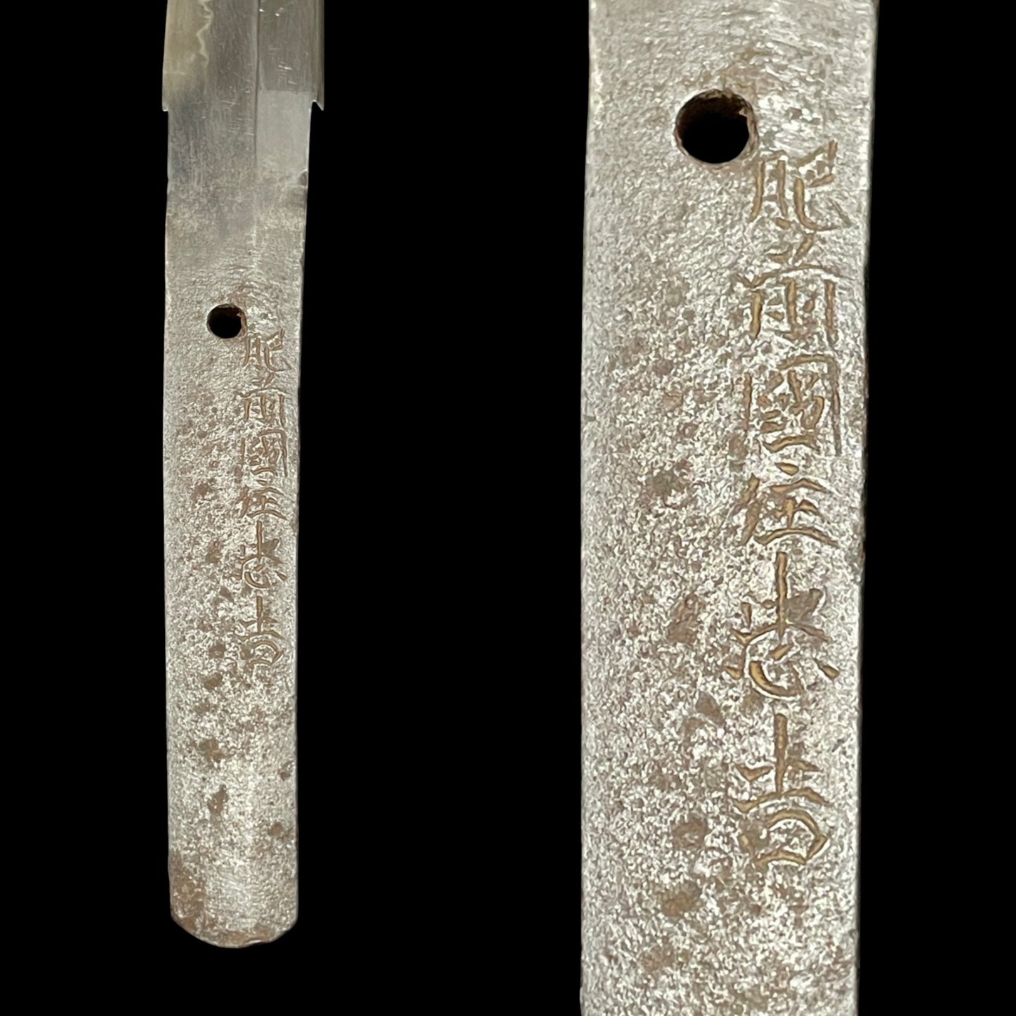 Hizenkokuju Tadayoshi 肥前国住忠吉 signed Long Wakizashi, Edo period