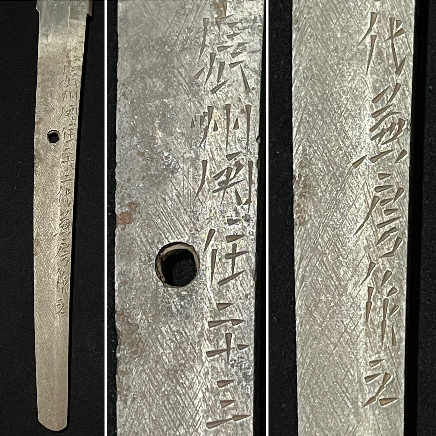 Heavy KATANA in Shirasaya, Noshusekiju Kanefusa 濃州関住兼房 signed, Showa period