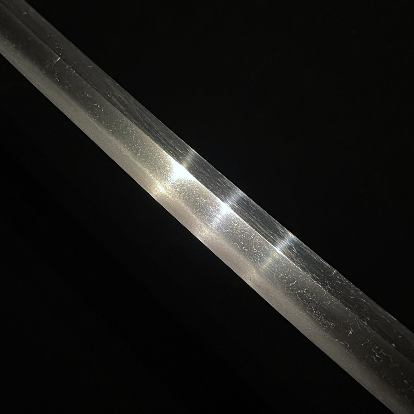 Homarekizu 誉傷 Wakizashi, Kikko pattern 亀甲文様 Habaki, Edo period mumei