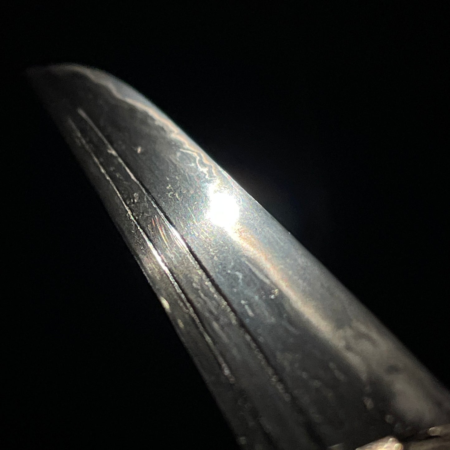 Kunimitsu 國光 signed TANTO, Dragon Kozuka, Shell Fuchi, Muromachi period