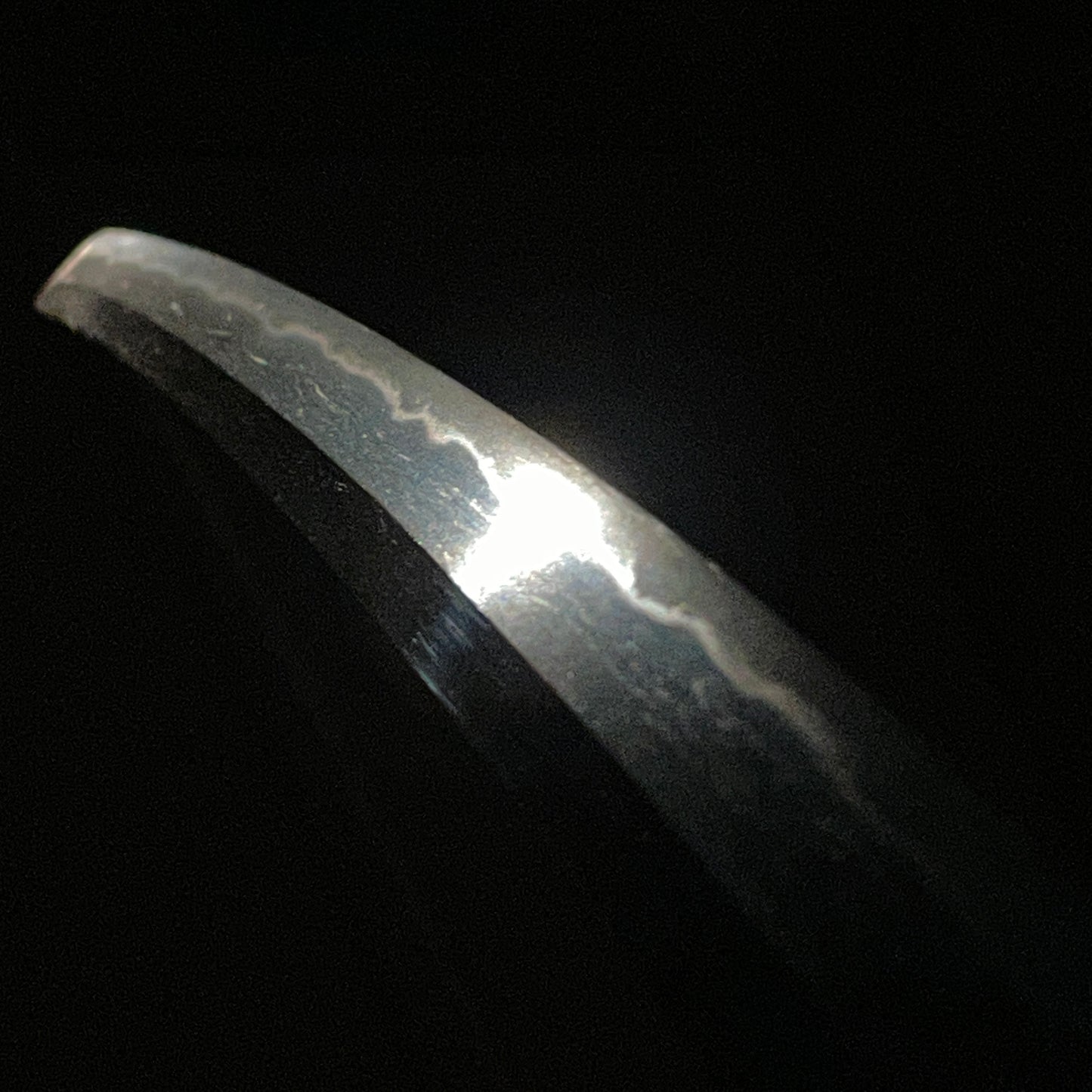 Masamehada 柾目肌 KATANA, Flowers and Vase Fuchikashira, Edo period mumei