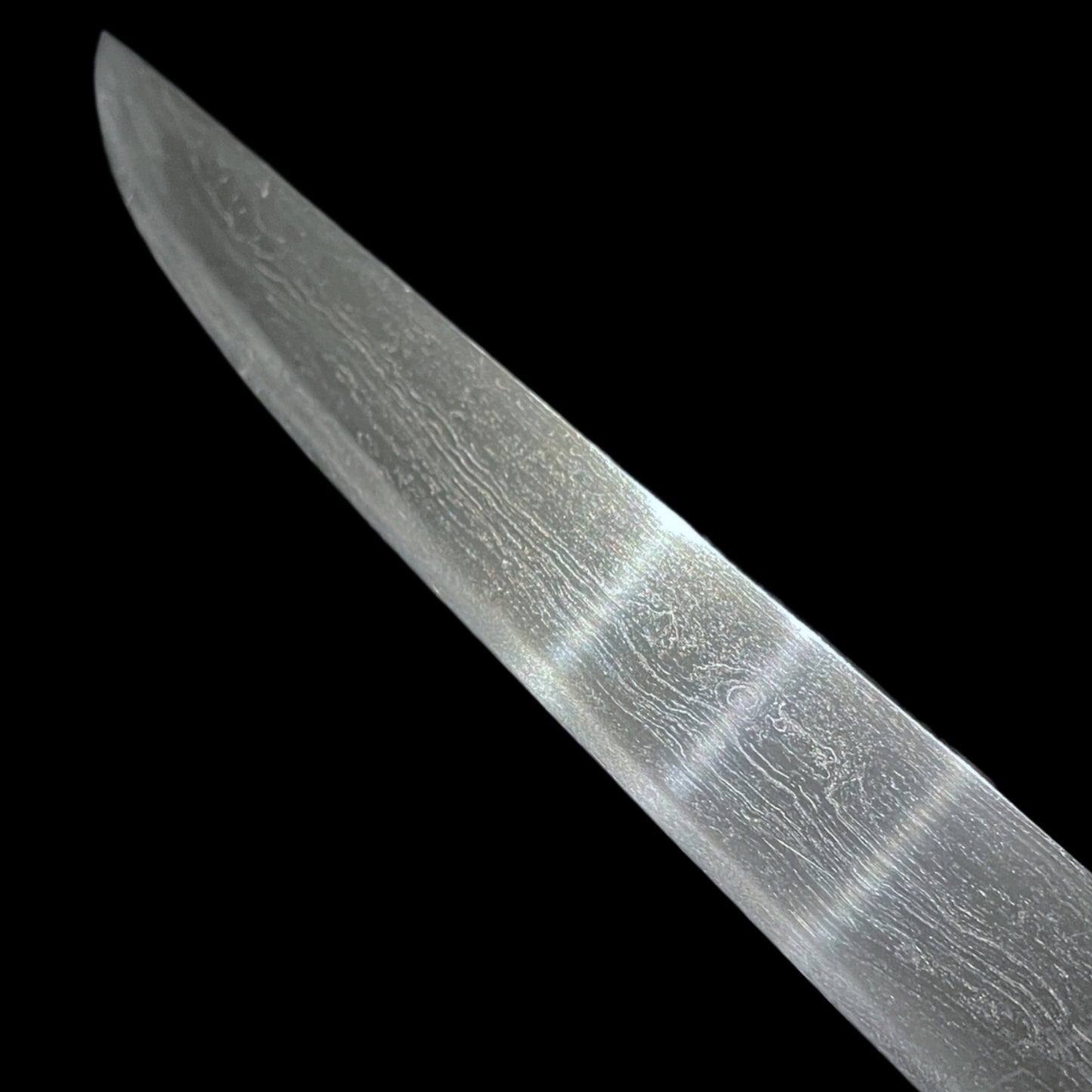 KATAKIRIHA-ZUKURI 片切刃造 HADAMONO 肌物 Tanto, Uda Kunimune 宇多国宗 signed