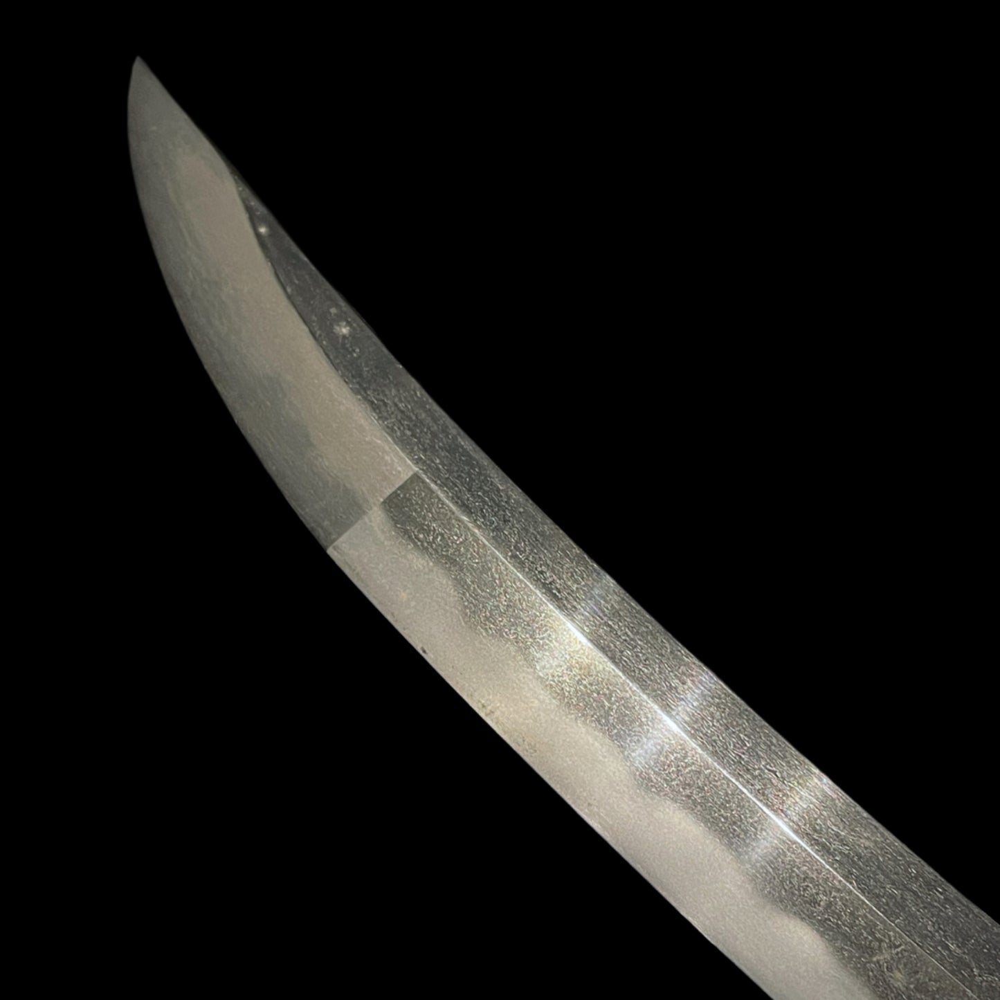 NAGINATA-NAOSHI 薙刀直し, Ookissaki 大切先 Wakizashi, Muromachi period mumei