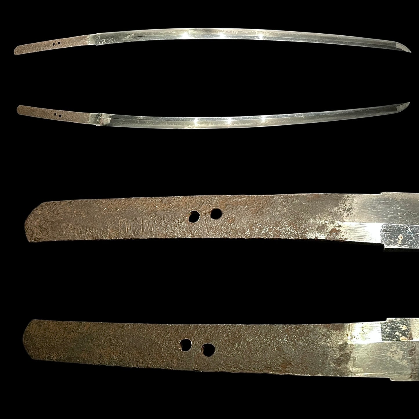 Amazing Hamon KATANA, Oohara Sanemori 大原真守 signed, Late Edo period