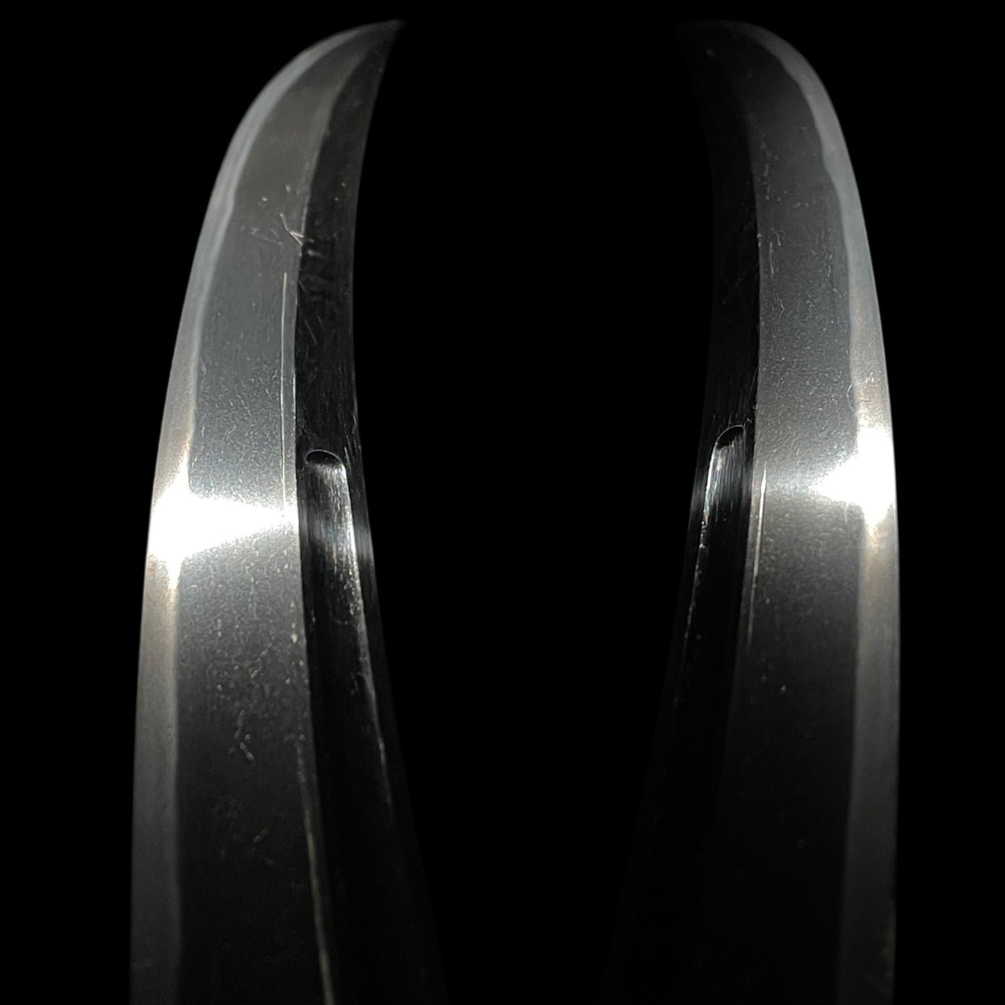 Naginata-Naoshi 薙刀直し Wakizashi, Signed Tsuba, Muromachi period mumei