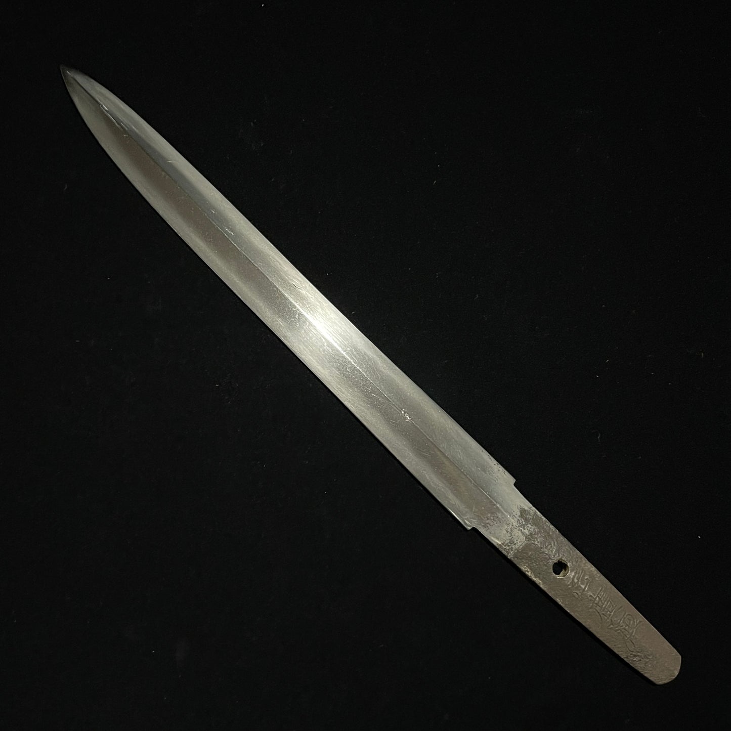 KEN Style MOROHAZUKURI Tanto 諸刃造短刀, Masahiro 正廣 signed, Edo period