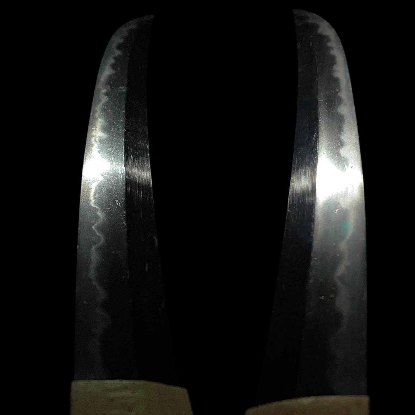 Shobuzukuri Wakizashi 菖蒲造脇差, Soden-Nakago 相伝茎, Muromachi period mumei