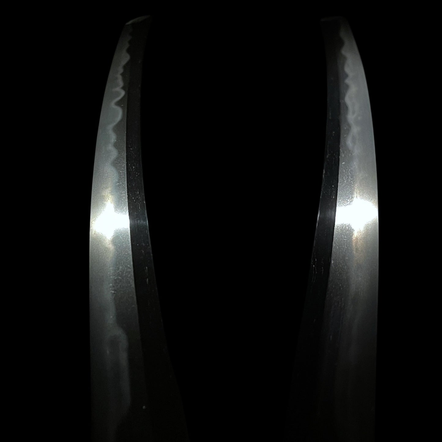 Toranba 濤乱刃 WAKIZASHI, Choshuhagiju Sakunoshin Tomohisa 長州萩住作之進友久 signed TSUBA