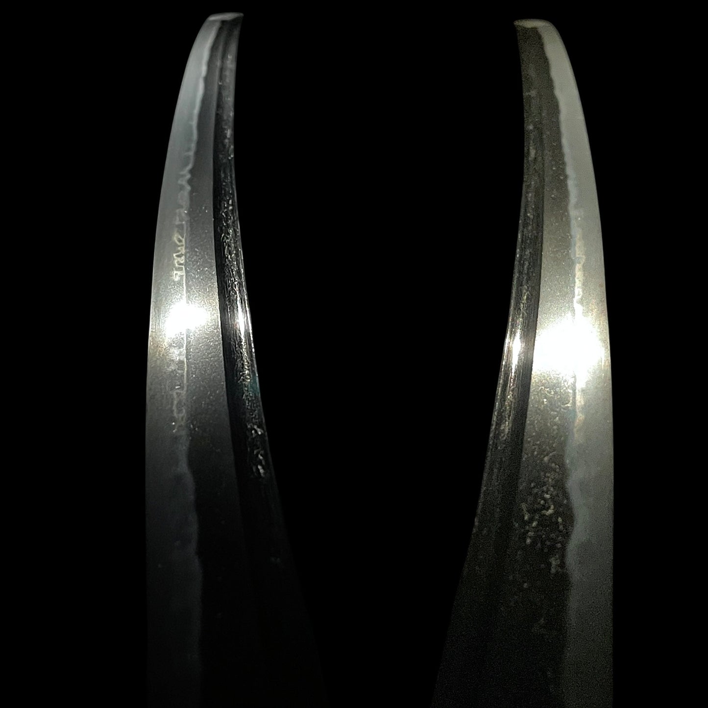 Kakitoshi Long Wakizashi, Bo-hi 棒樋 blade, Edo period mumei