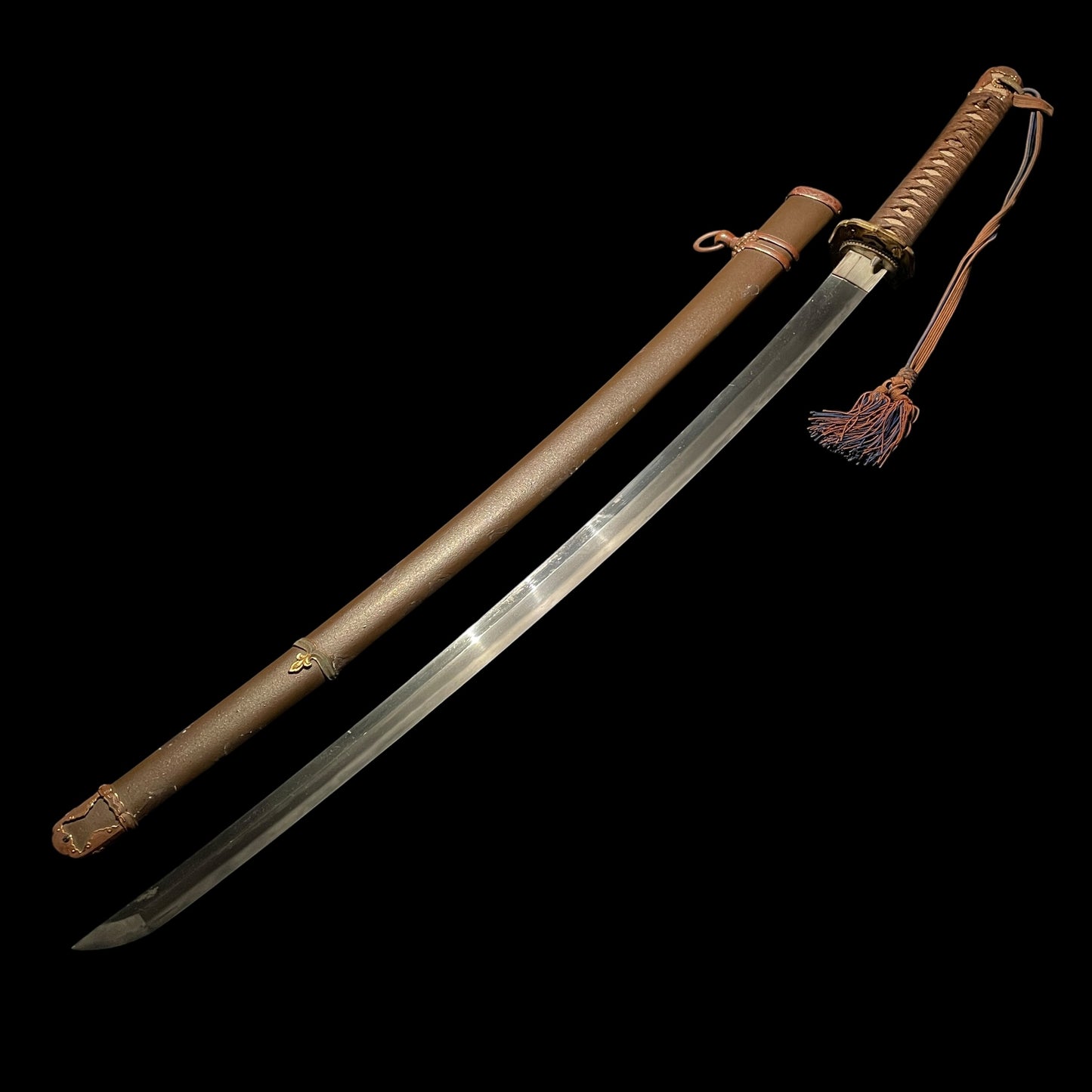 Type98 GUNTO 九八式軍刀 with Tassel, Numbering Seppa, WW2 Original Japanese Army Sword