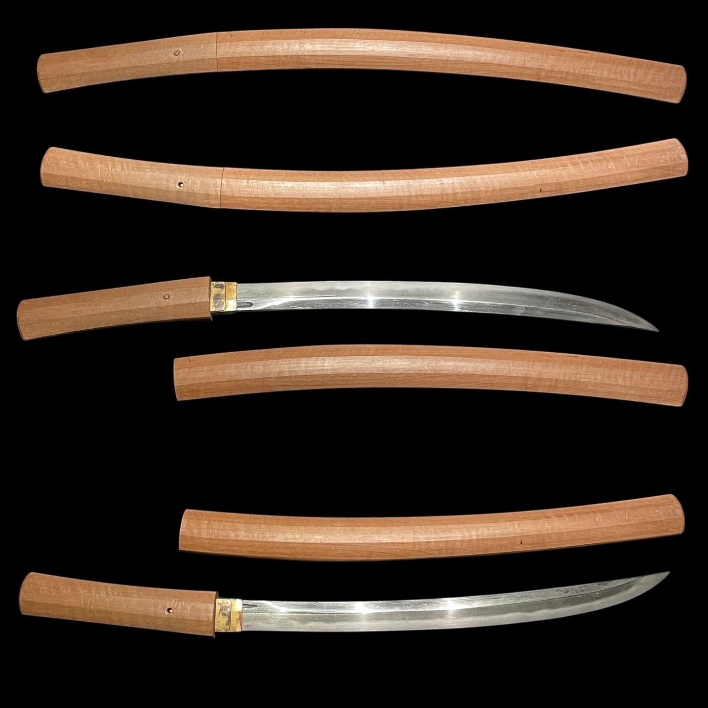 NAGINATA-NAOSHI 薙刀直し Wakizashi, Muromachi period mumei