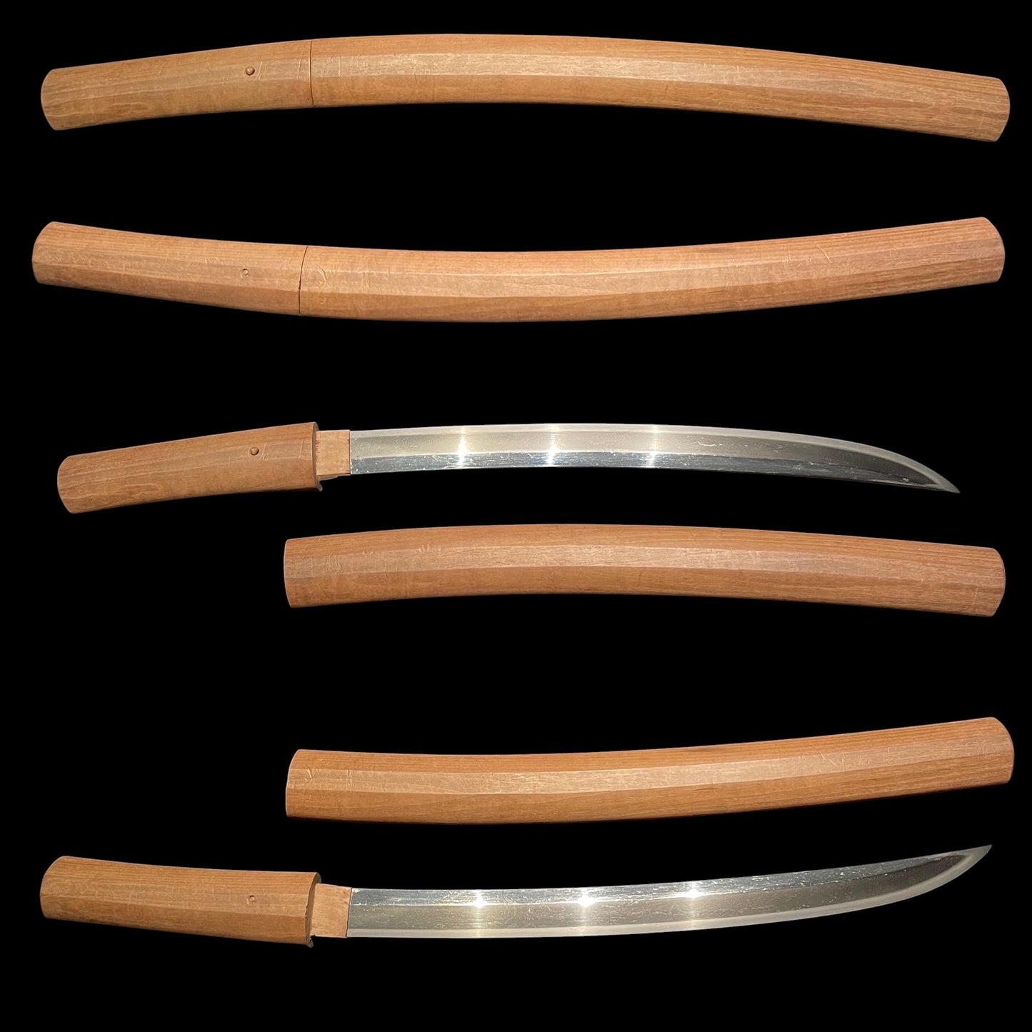 Shobuzukuri 菖蒲造 Wakizashi, Muromachi period mumei