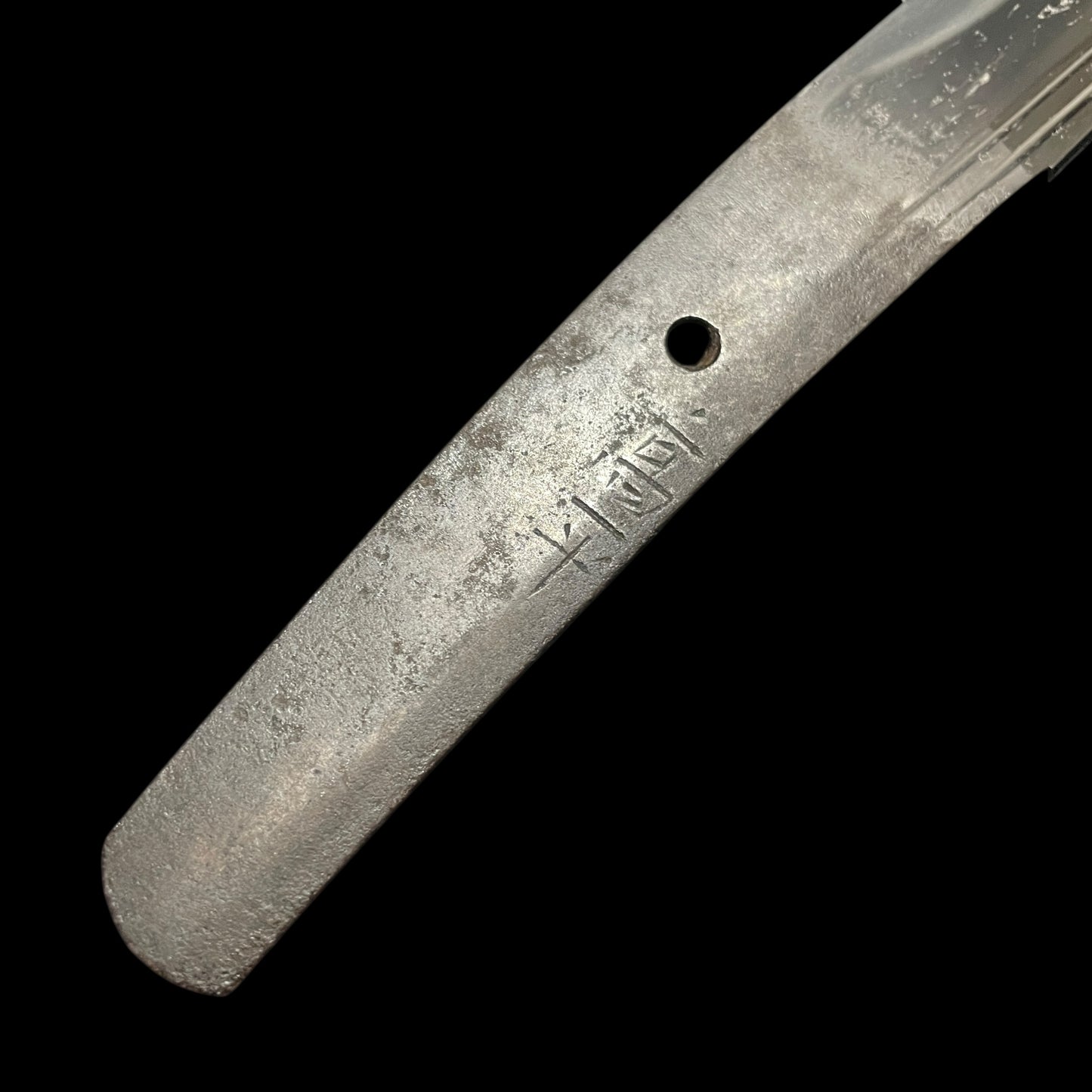 Takahira 高平 signed WAKIZASHI, Wide blade, 腰樋 二筋樋, Edo period