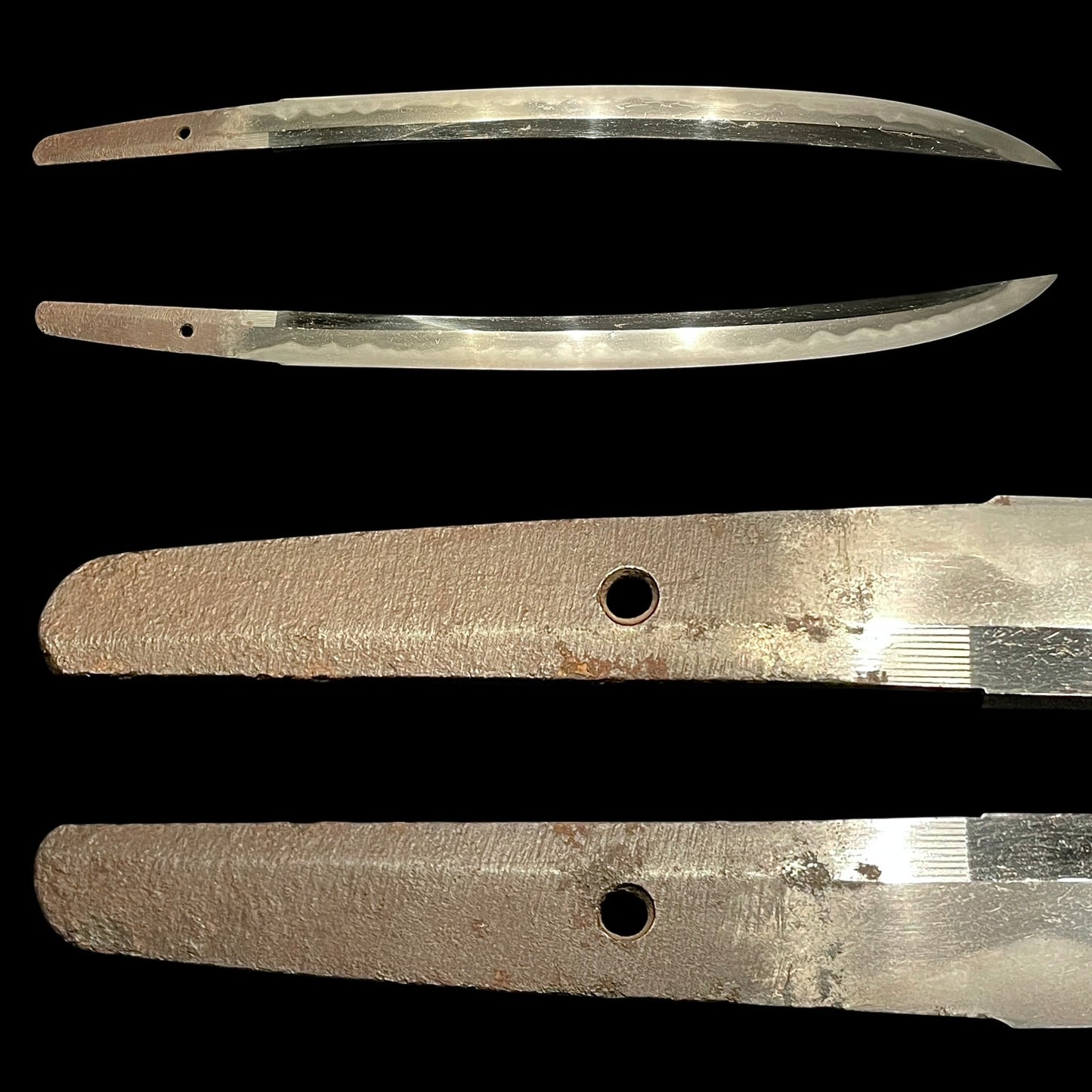 Naginata Naoshi Style Wakizashi, Muromachi period mumei