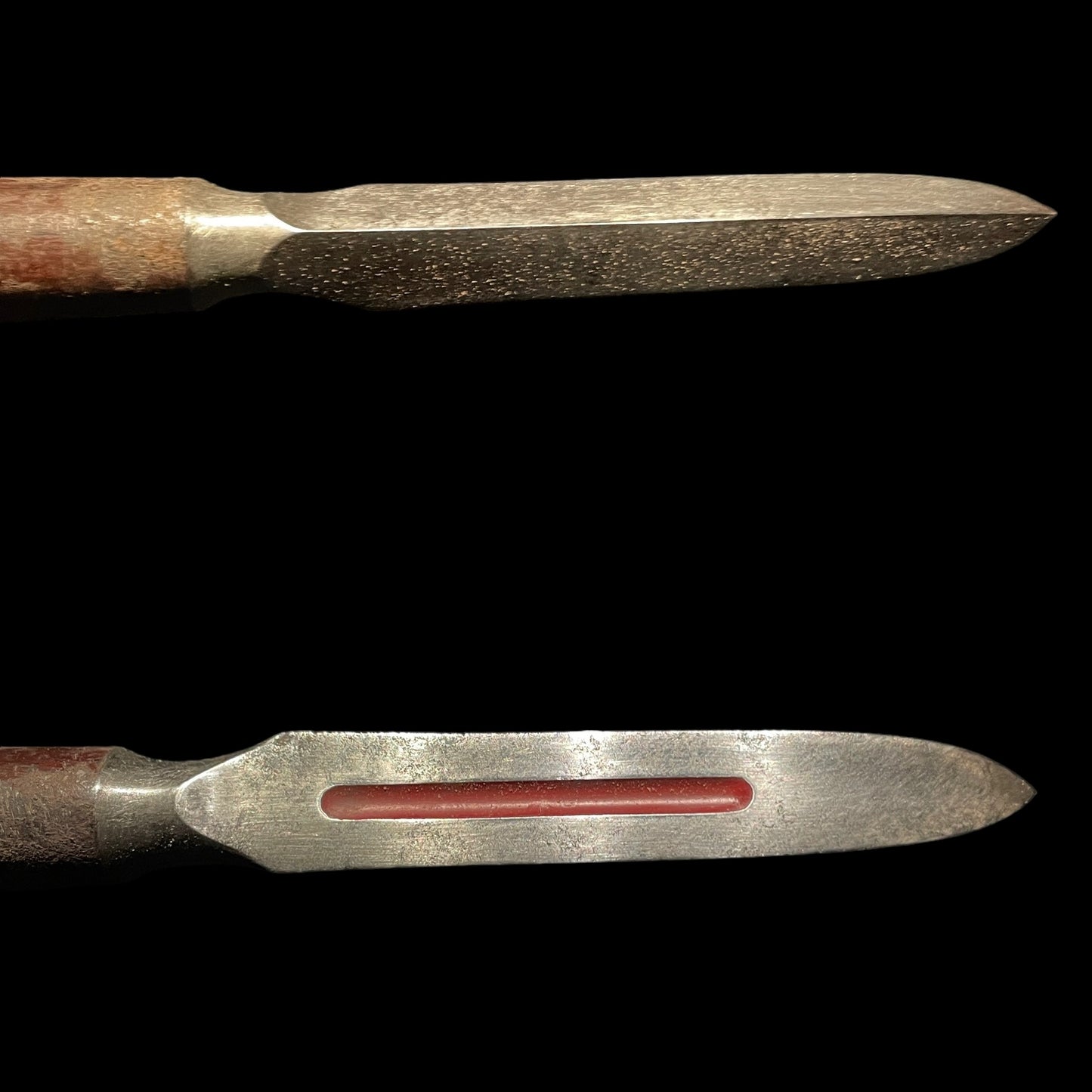 FUKURO-YARI 袋槍 Rare style Japanese Spear, Edo period mumei