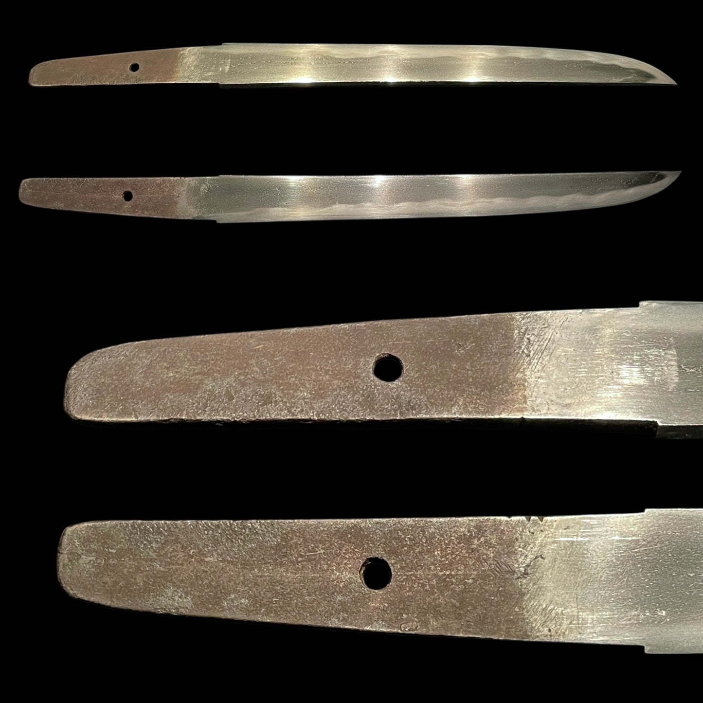 Hirazukuri TANTO in Shirasaya, Late Edo period mumei