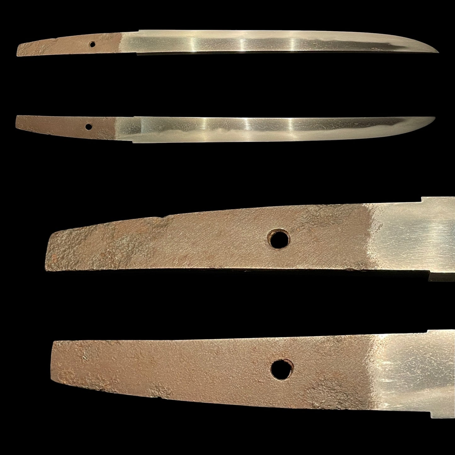 Shinshinto 新々刀 Sunnobi-TANTO 寸延短刀, Thick blade, Late Edo Bakumatsu era