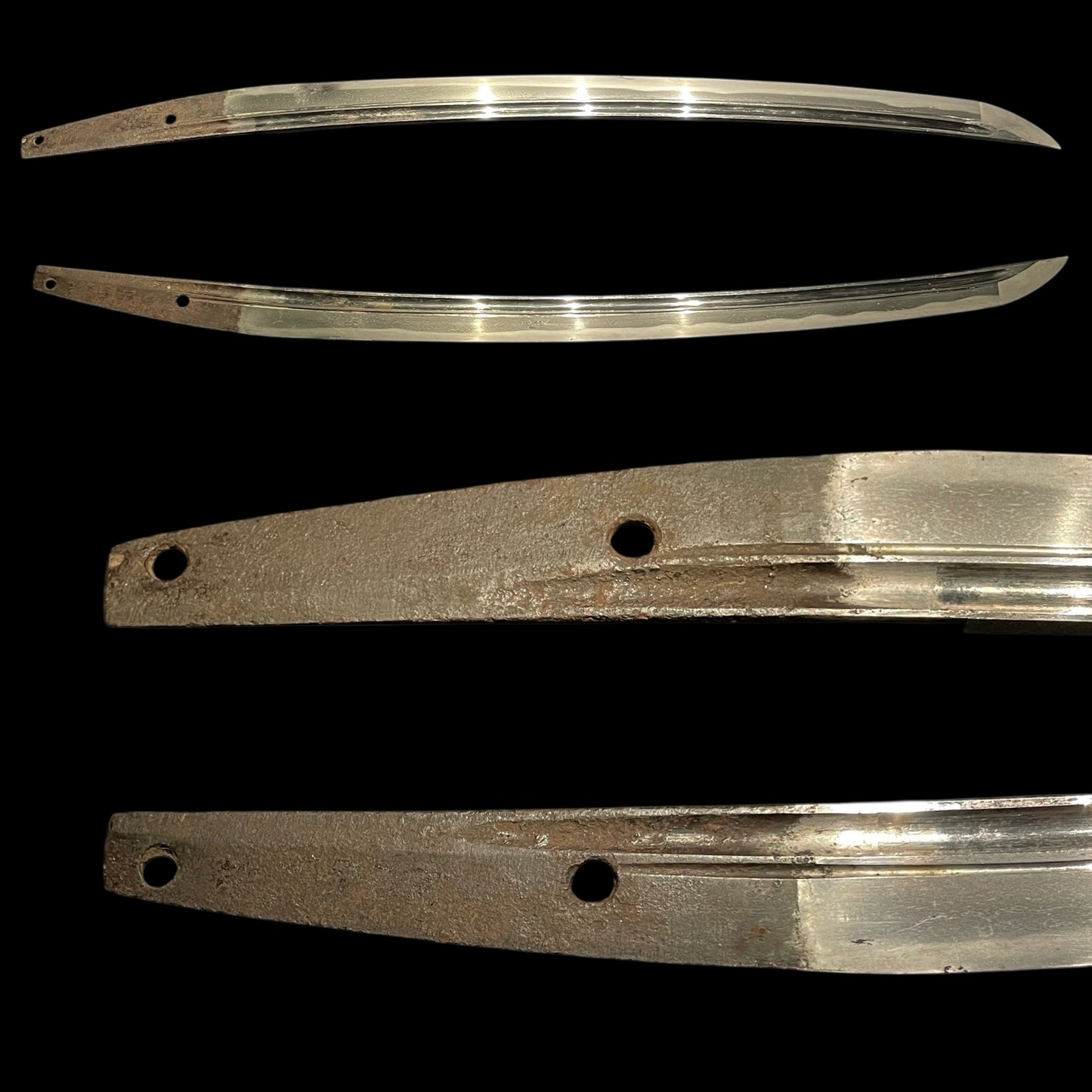 Bohi Wakizashi 棒樋脇差 in Shirasaya, Muromachi period