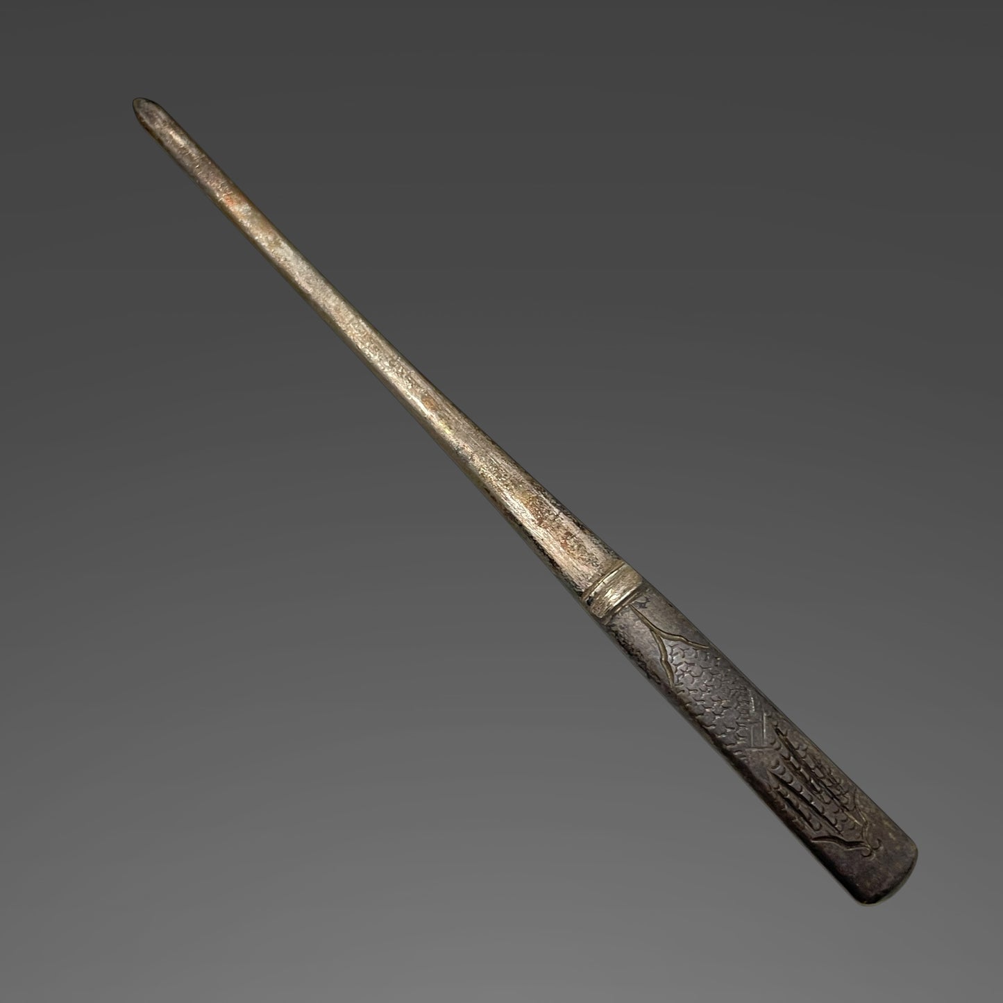 Shrimp Koshirae 海老拵 TANTO, with Kogai, Edo period mumei