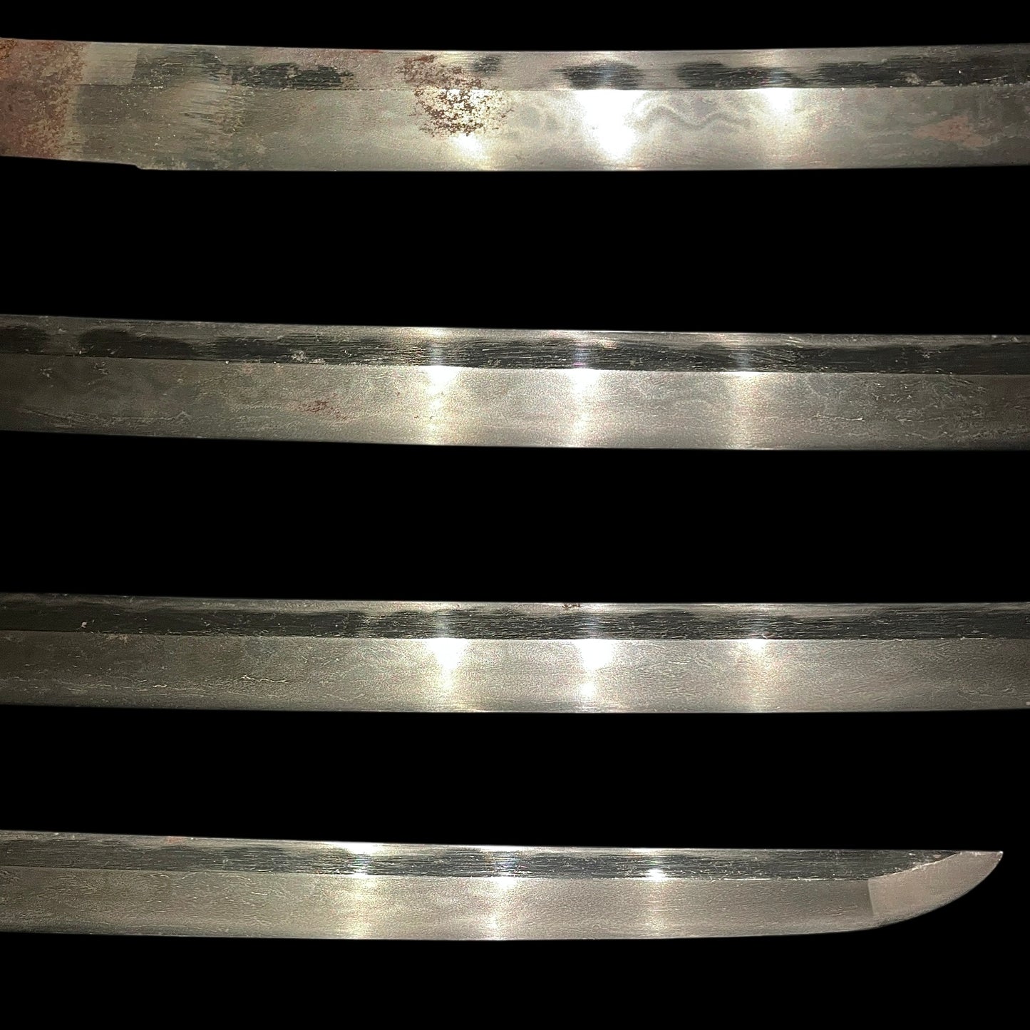 Hitatsura 皆焼 Wakizashi, Munechika 宗近 signed, Edo period