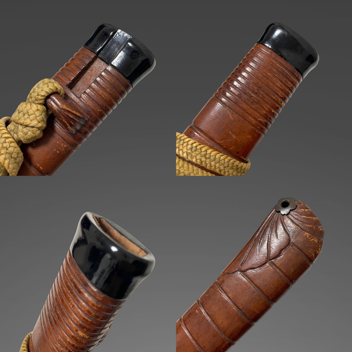 Shrimp Koshirae 海老拵 TANTO, with Kogai, Edo period mumei