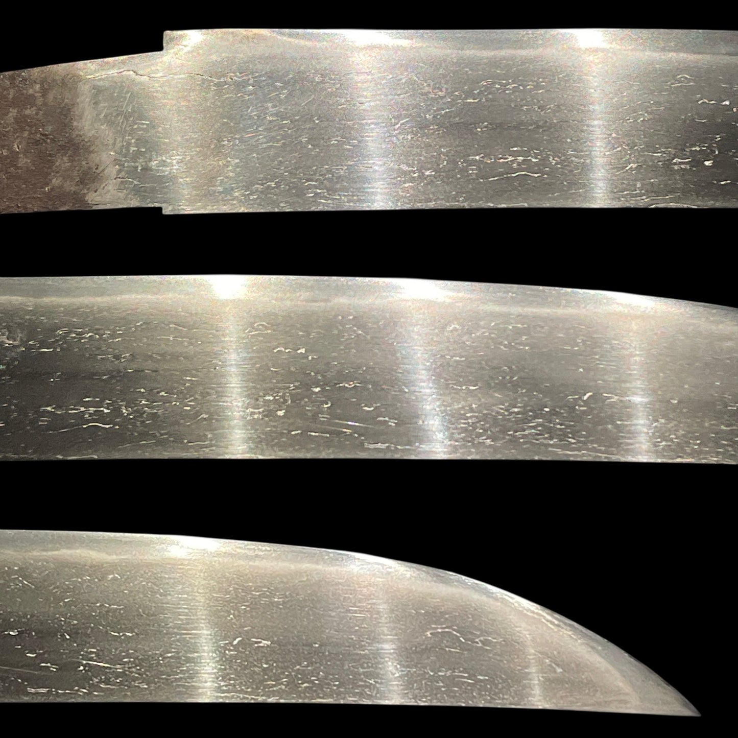 Wide Hirazukuri TANTO, Mt.Fuji Habaki, Edo period mumei