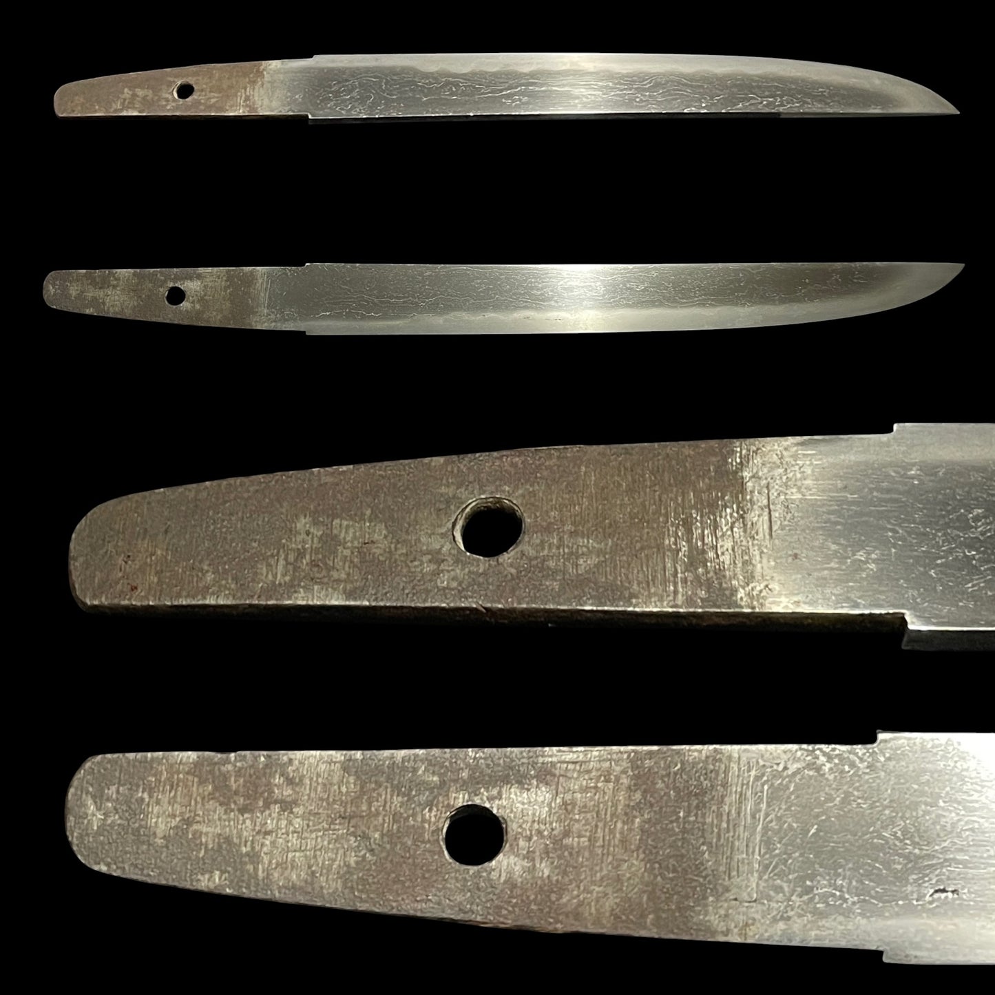 Aikuchi Koshirae Tanto 合口拵短刀, with Brass Kogai, Edo period mumei