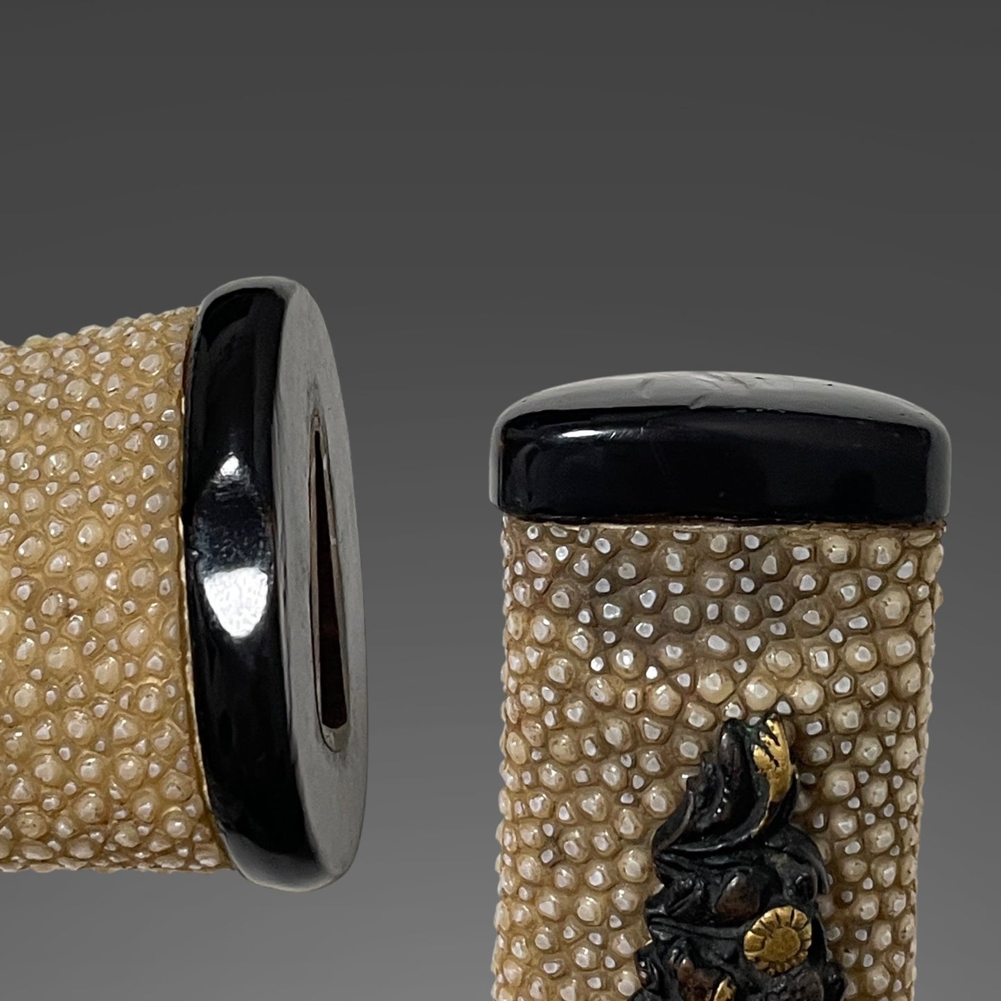 Aikuchi Koshirae Tanto 合口拵短刀, with Brass Kogai, Edo period mumei