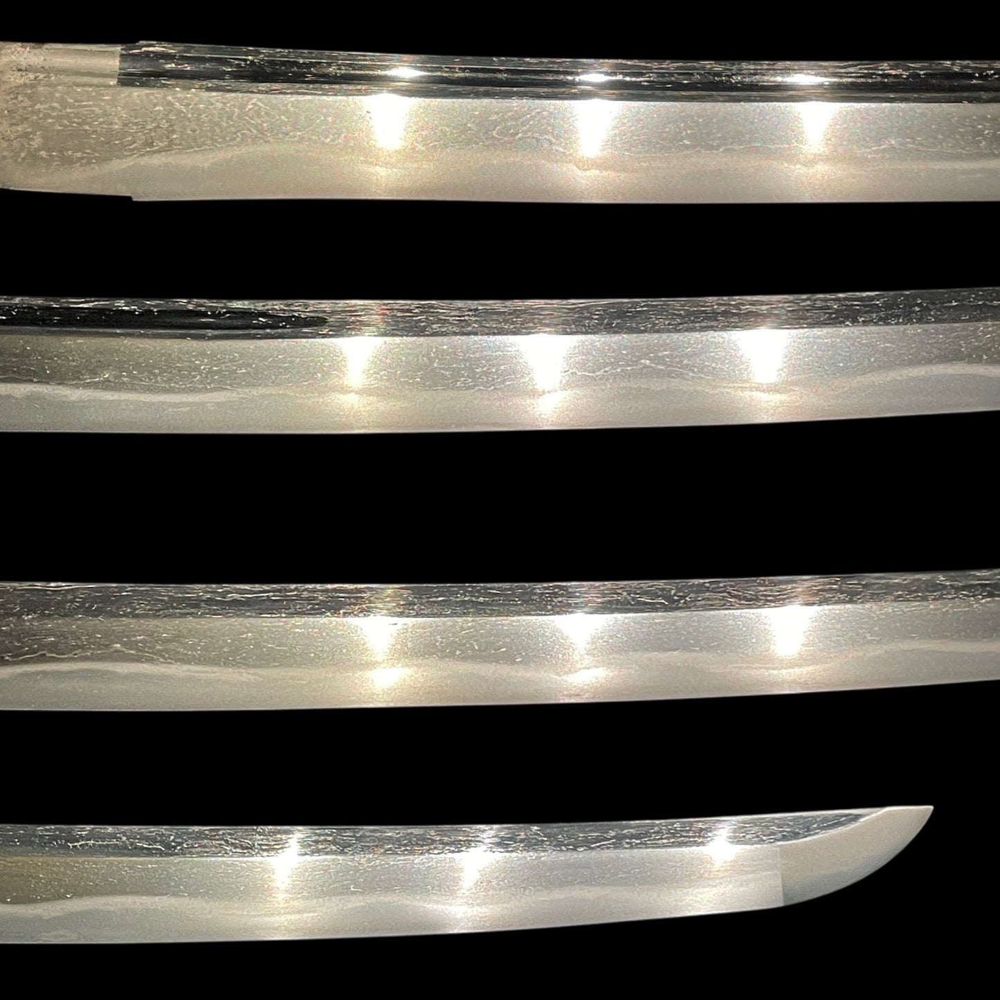 Takahira 高平 signed WAKIZASHI, Wide blade, 腰樋 二筋樋, Edo period