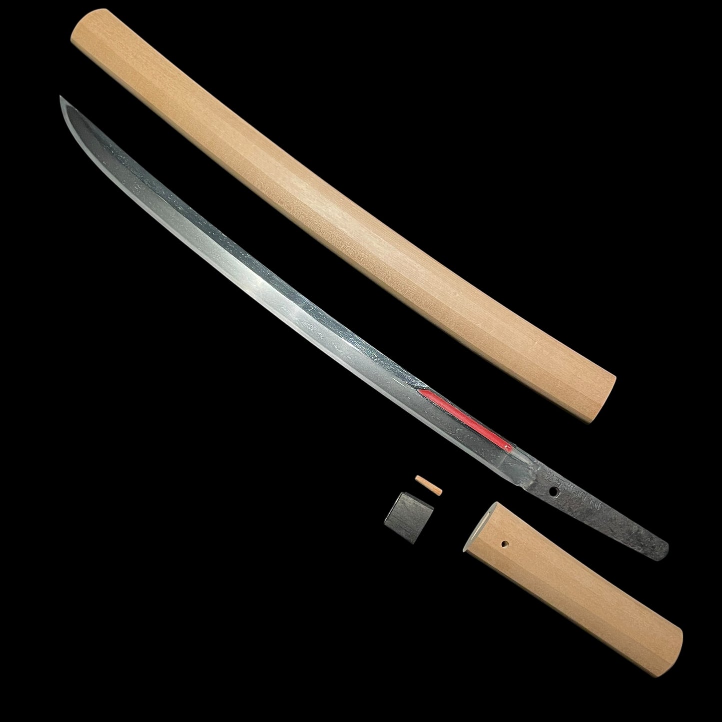 NAGINATANAOSHI-ZUKURI 薙刀直し造 Wakizashi, Noshuju Kanefusa 濃州住兼房 signed