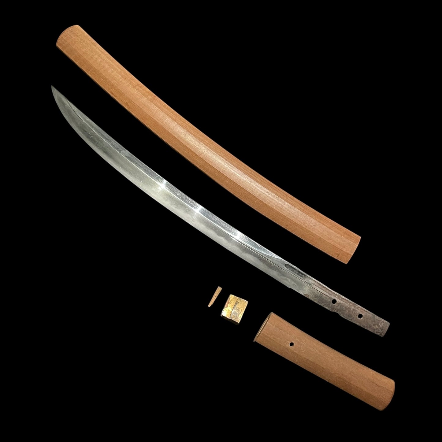 NAGINATA-NAOSHI 薙刀直し Wakizashi, Muromachi period mumei