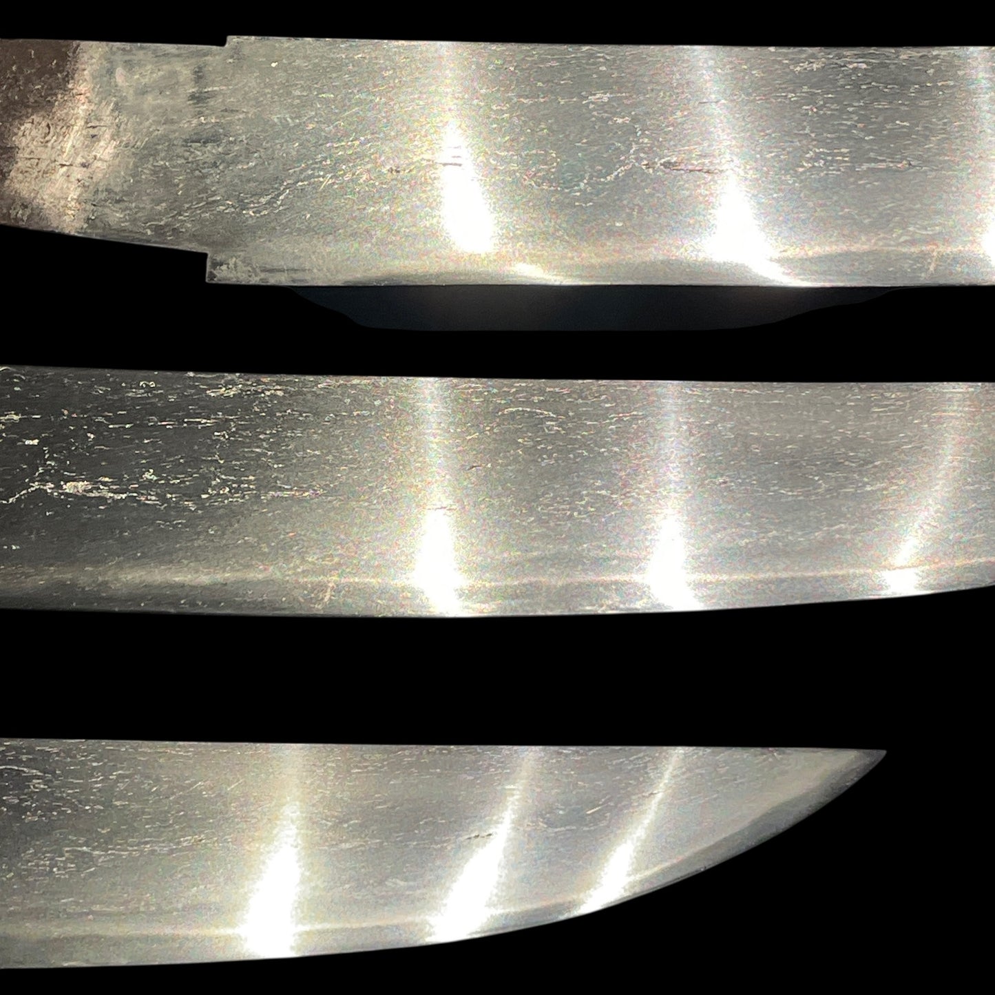 Wide Hirazukuri TANTO, Mt.Fuji Habaki, Edo period mumei