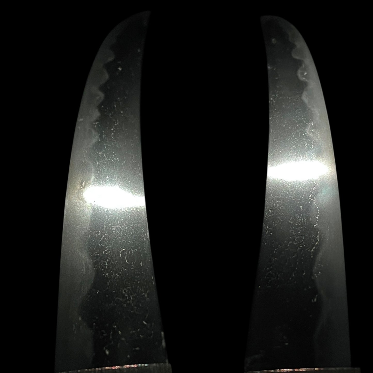 Hirazukuri Sunnobi TANTO 平造寸延短刀, 氏房 Ujifusa signed, with Kozuka Kogai