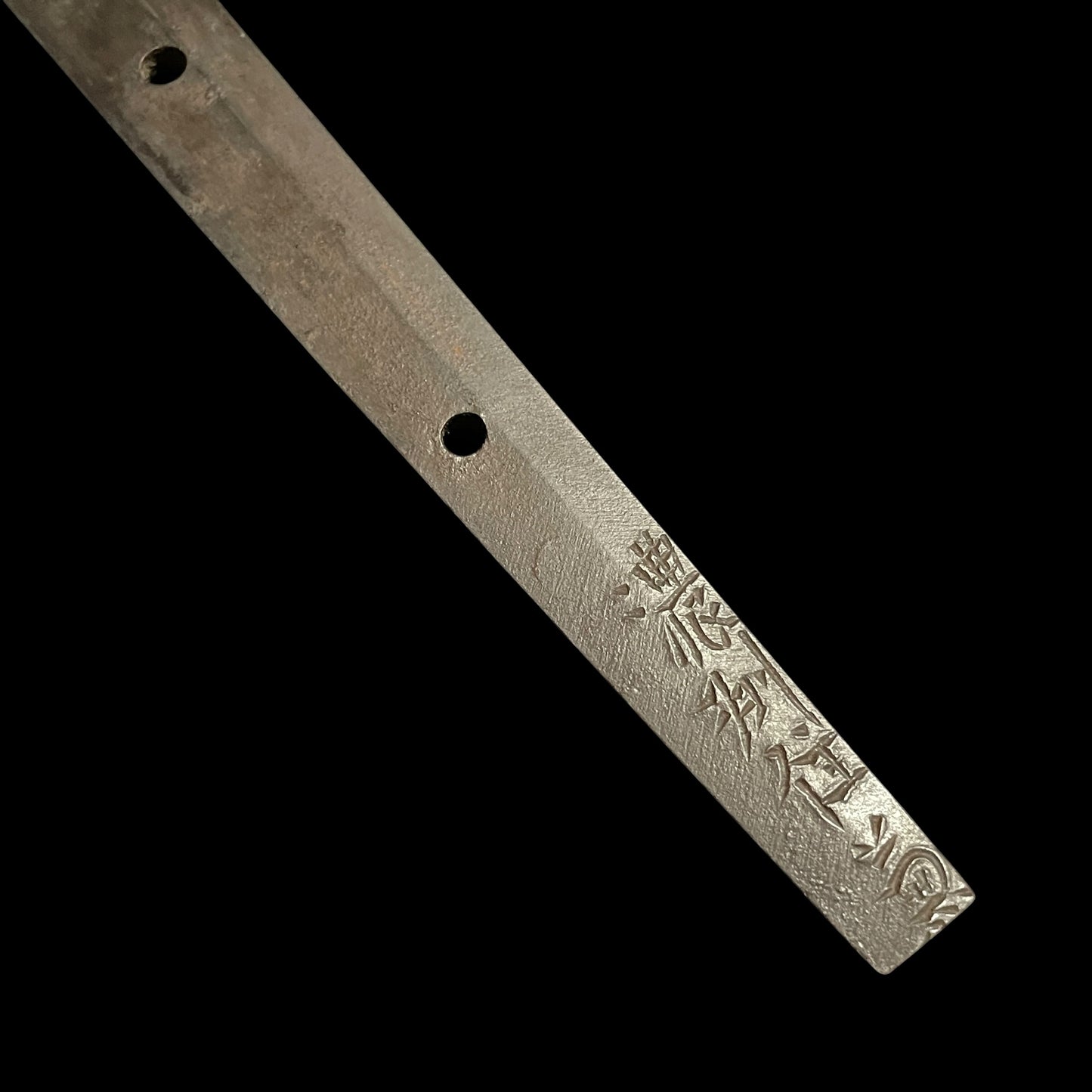 Noshuju Kane 濃州住兼 signed Long KATANA, Fuemakisaya 笛巻鞘, Straight blade, Early Edo period