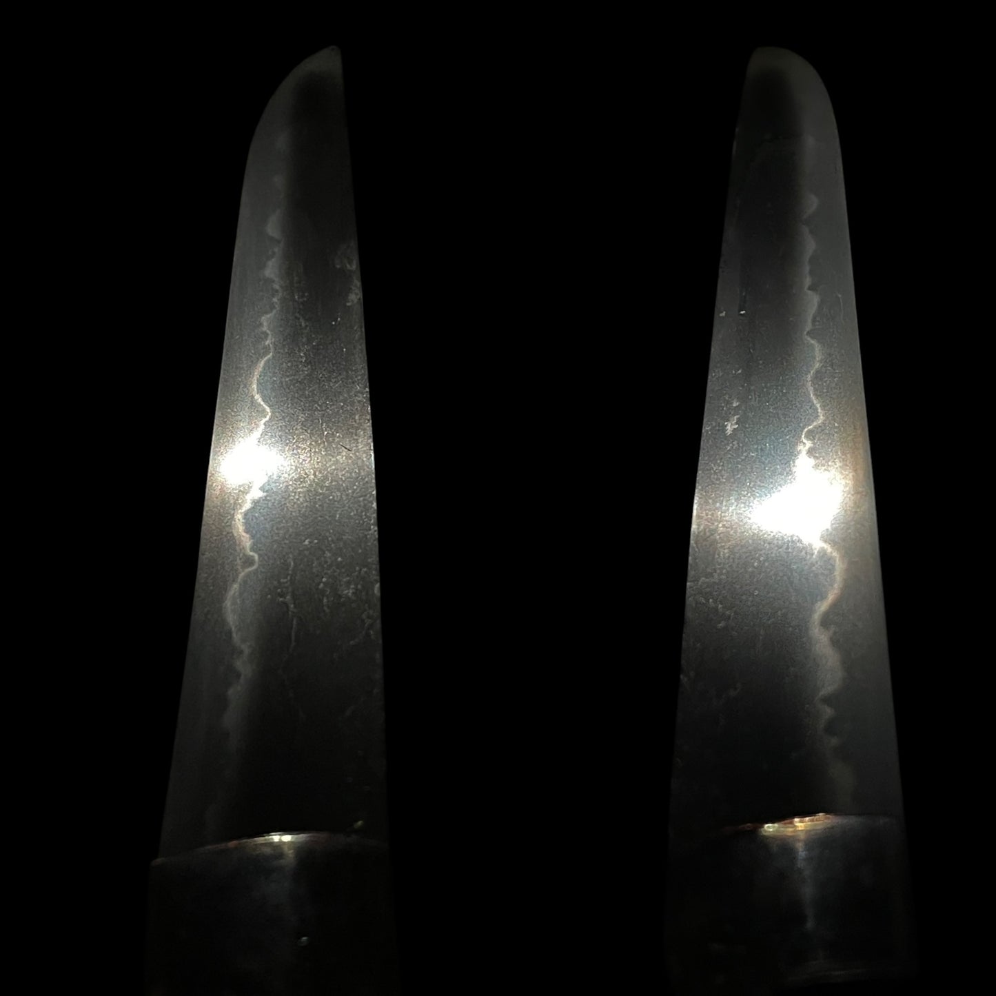 YOROIDOSHI 鎧通し TANTO, Masakiyo 正清 signed, Very Thick blade, with Kozuka and Kogai, Edo period