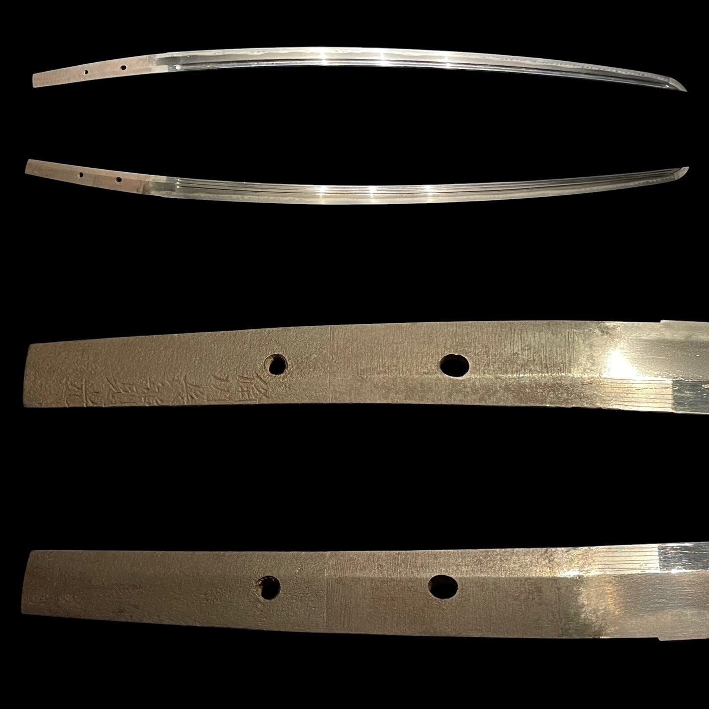 Bishuosafune Norimitsu 備州長船則光 signed Red KATANA, with Shirasaya, Muromachi period