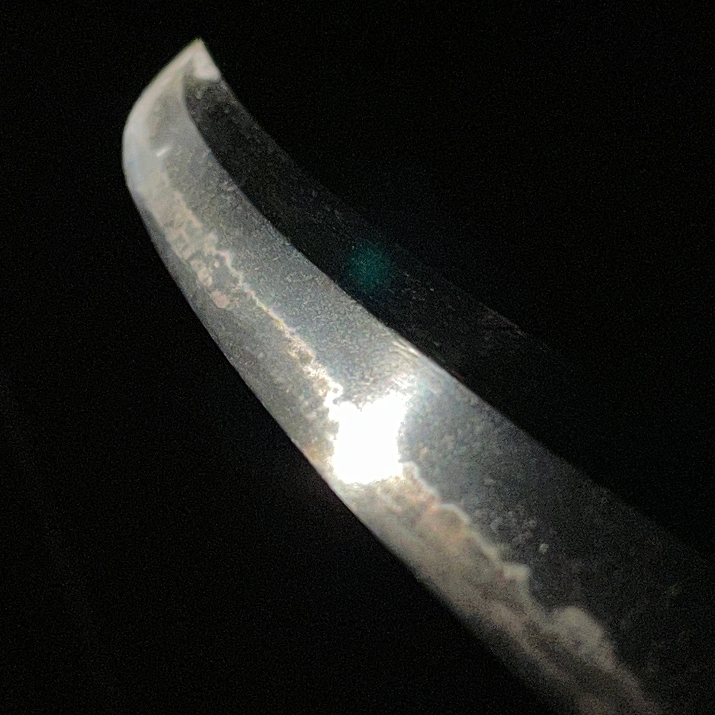 Naginata Naoshi Style Wakizashi, Iemasa 家正 signed, Wide Blade, Muromachi period