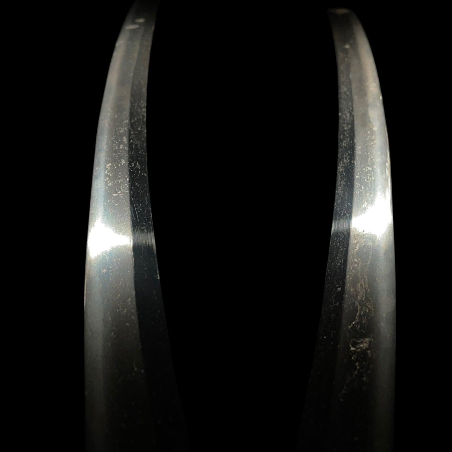 Dragon Fuchikashira, Long Wakizashi, 真鍮散鍔, Muromachi period mumei