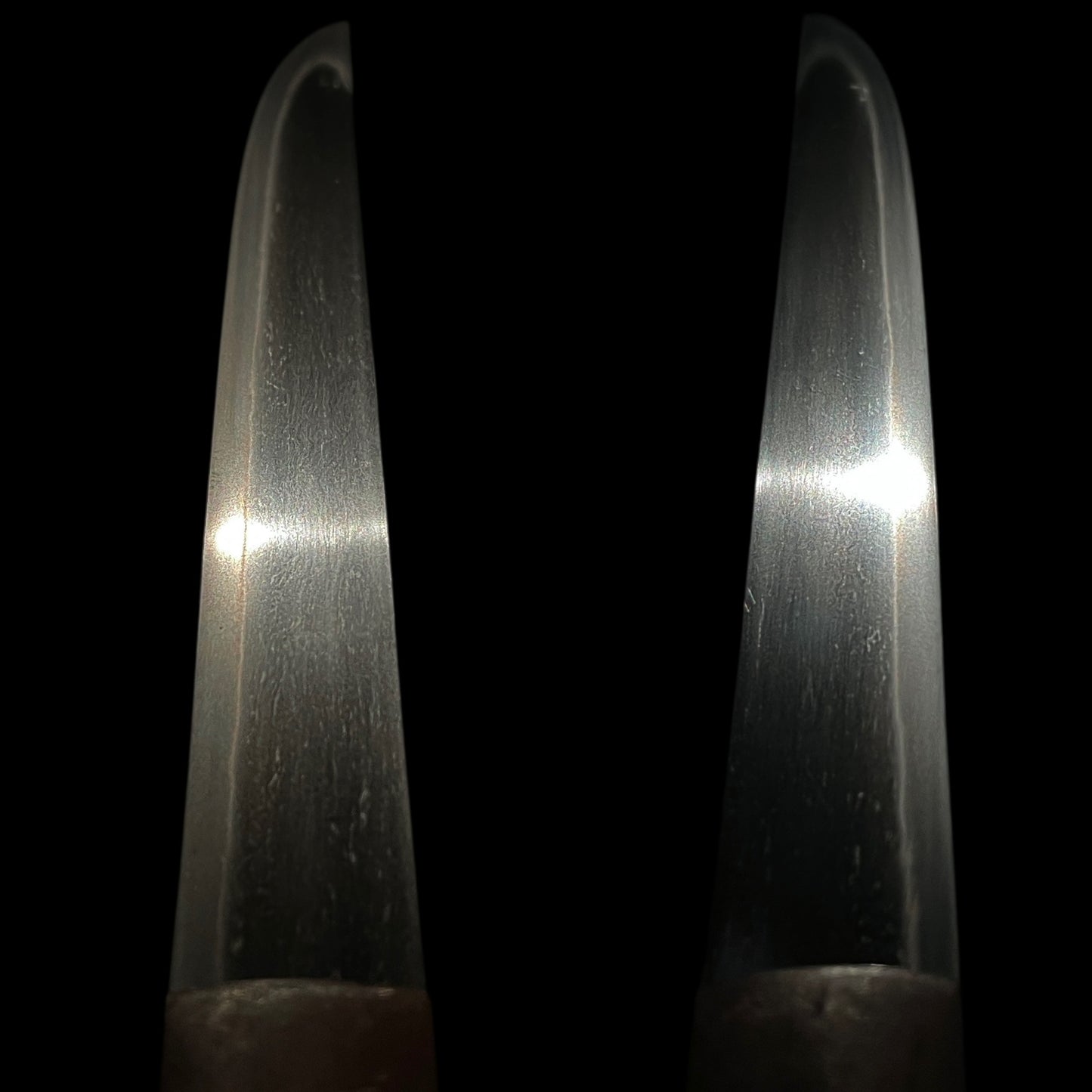 Red Tanto with Kozuka, Mouse Menuki, Masame-Hada 柾目肌 Edo period mumei